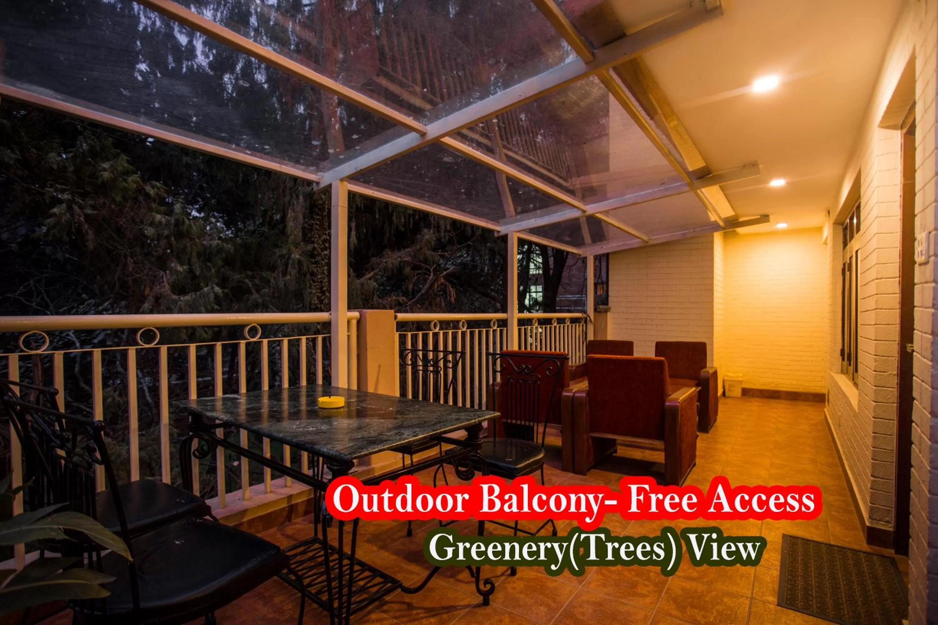 Balcony/Terrace in Hotel Blue Horizon