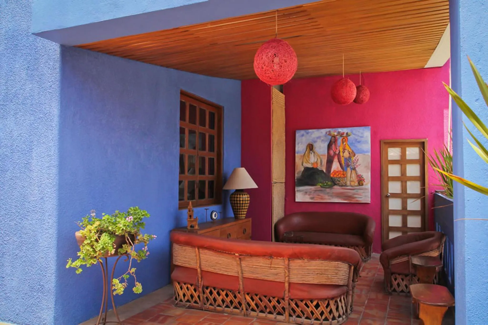 Living room in Casa Madonna