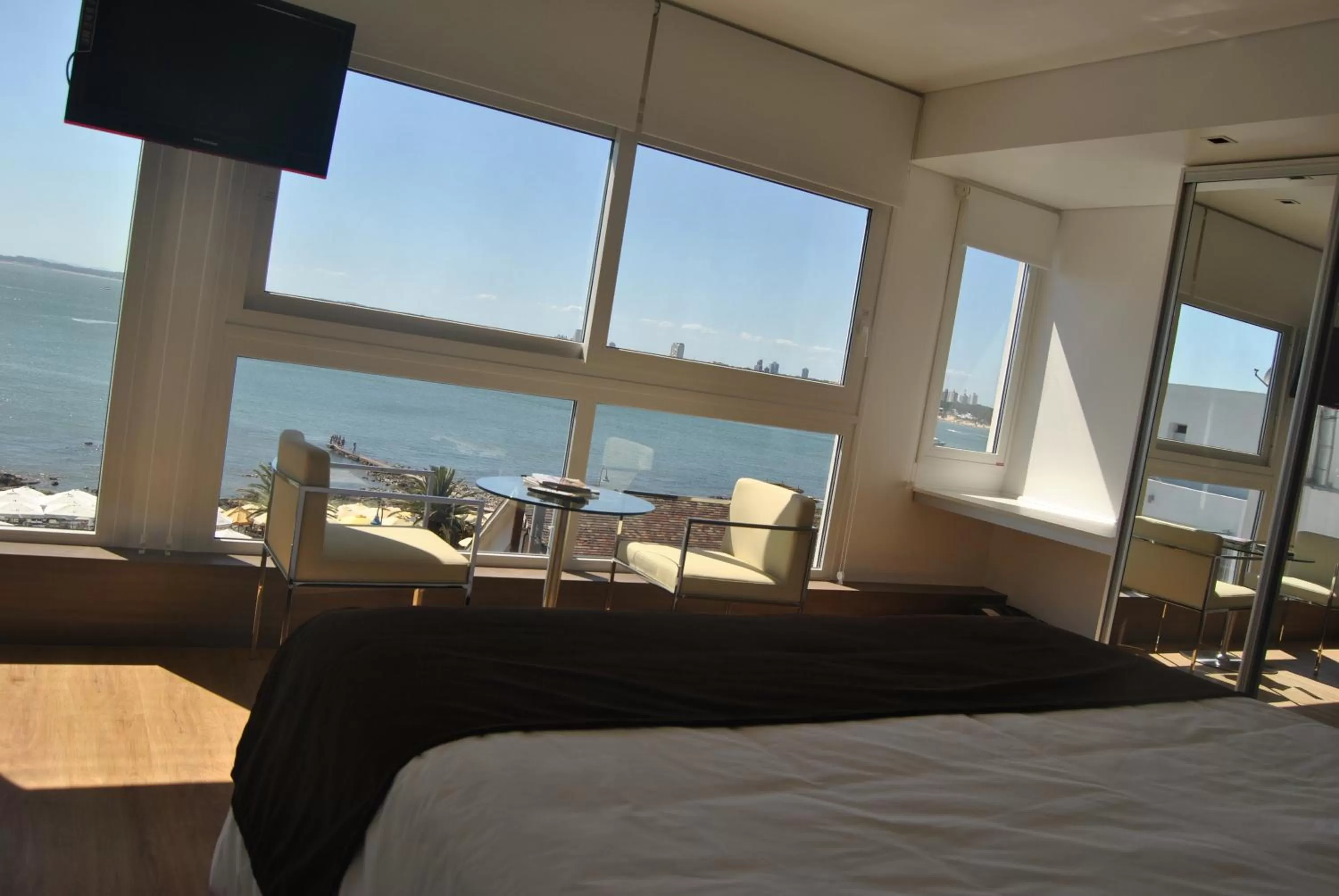 View (from property/room), Bed in Hotel Castilla