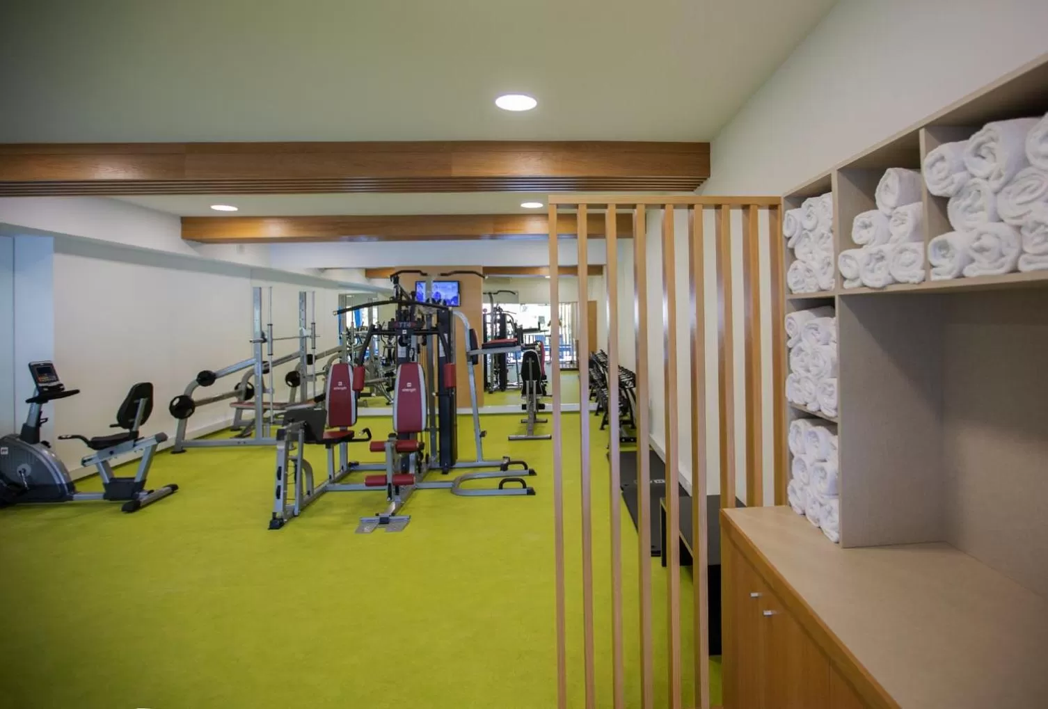 Fitness centre/facilities in Hotel Miracorgo