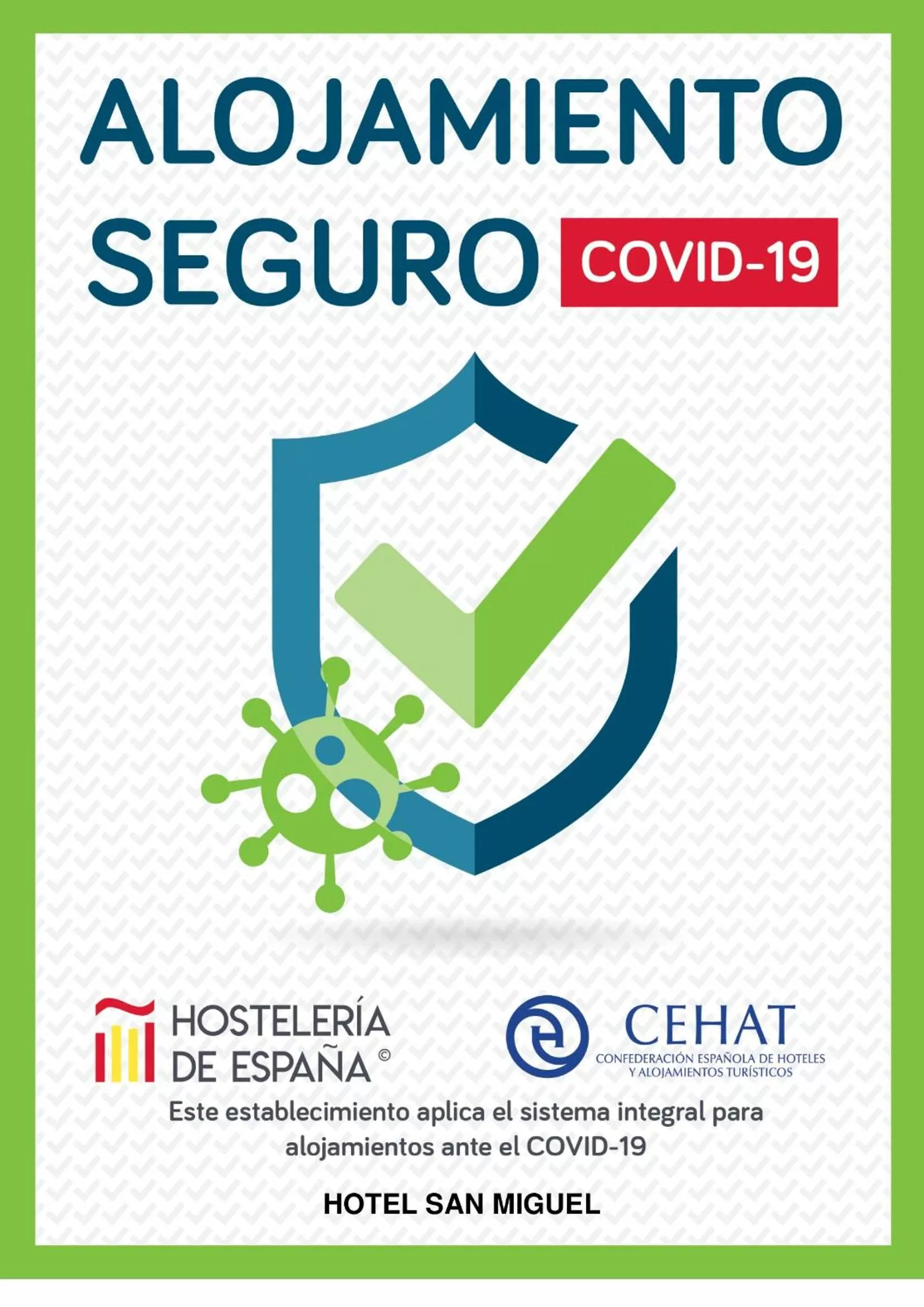 Certificate/Award in Hotel San Miguel