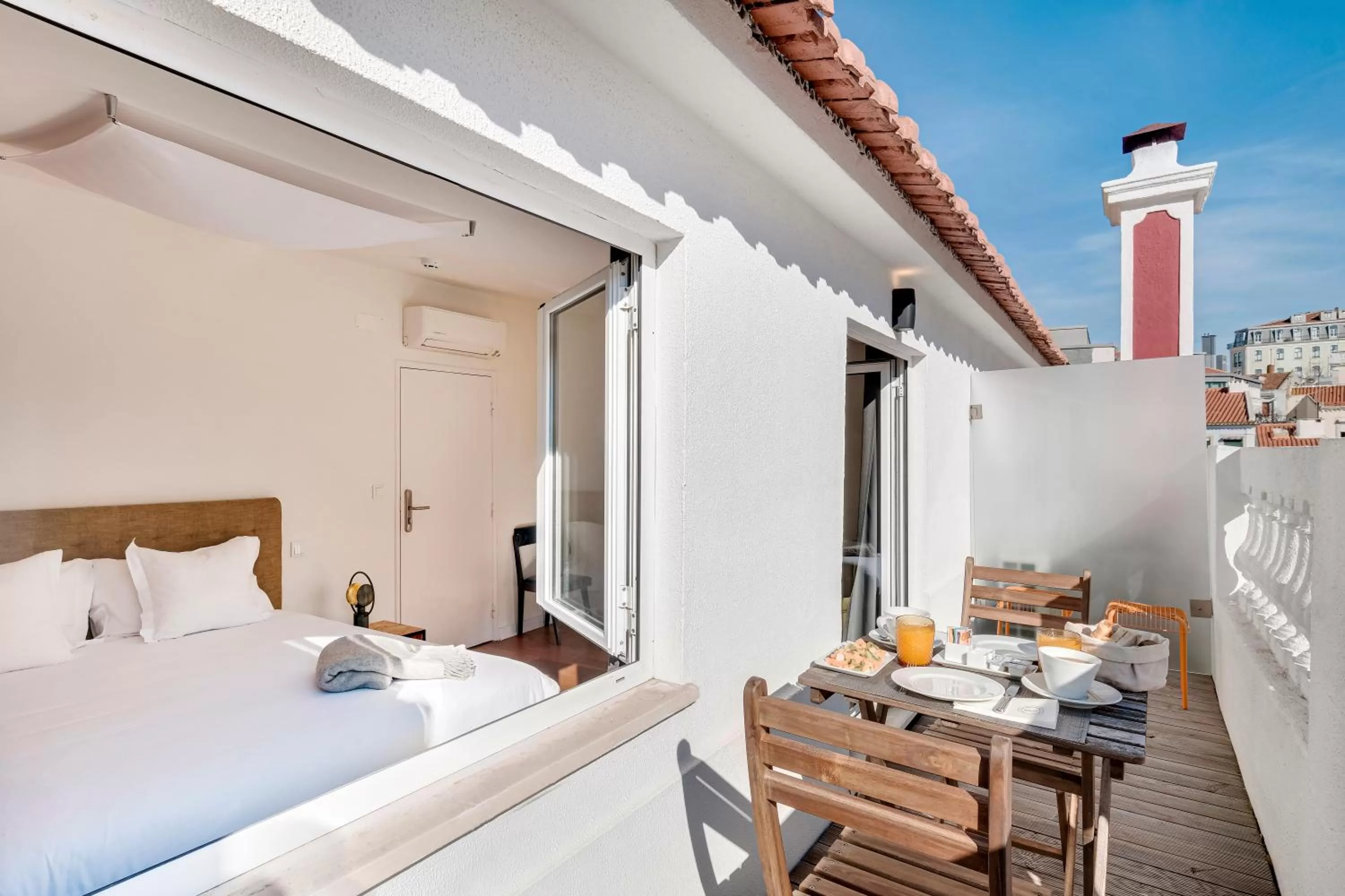 Balcony/Terrace, Bed in 1869 Príncipe Real House