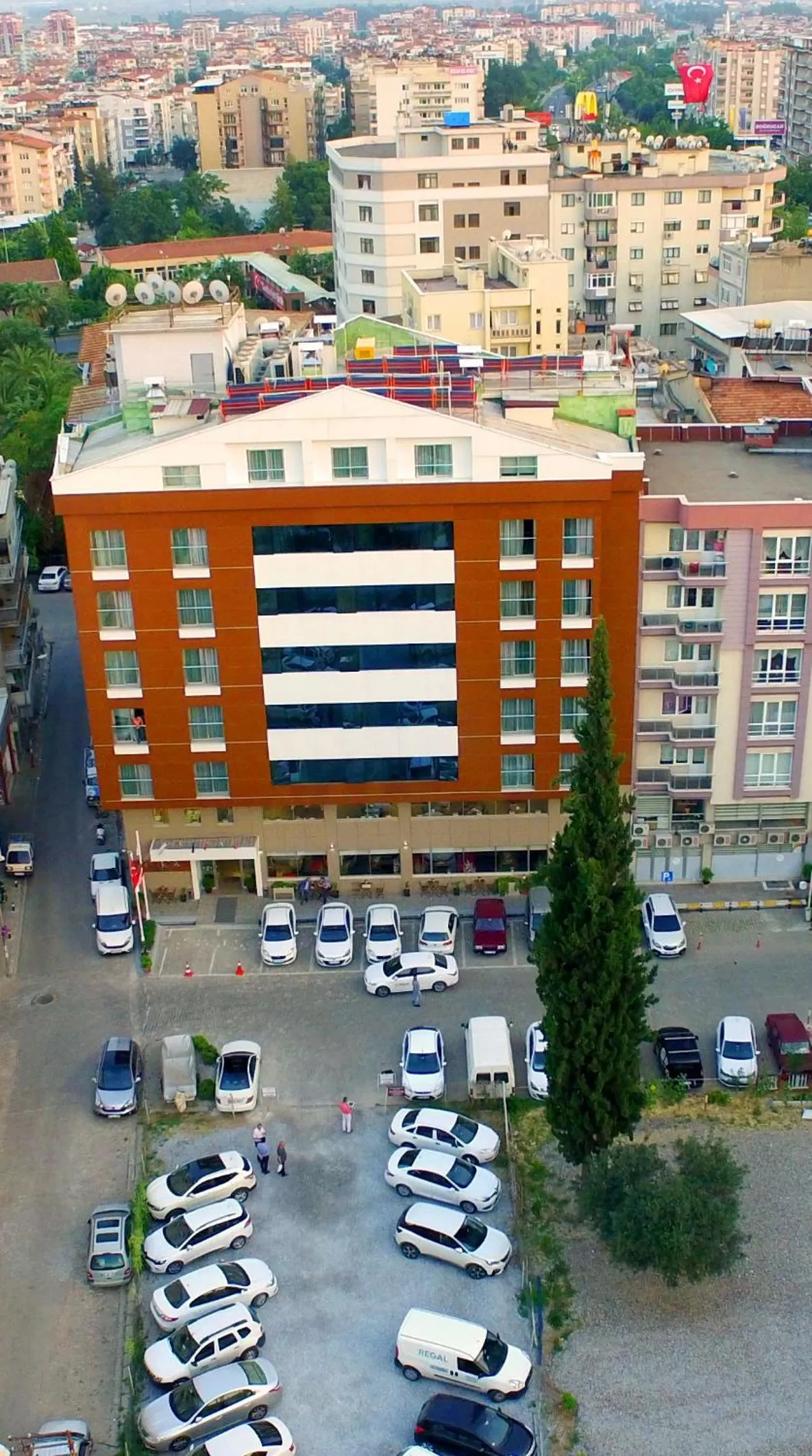 Bird's eye view in Efeler Hotel