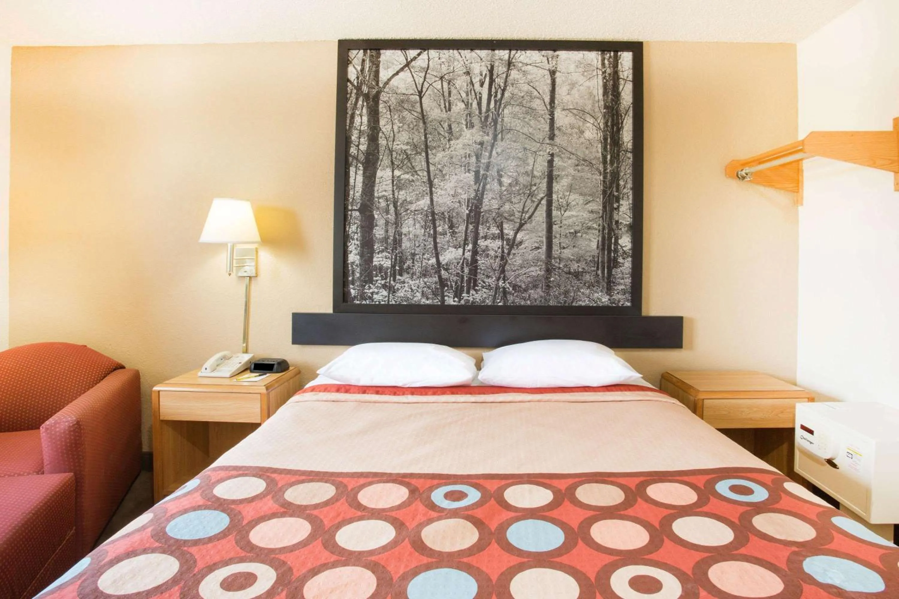 Photo of the whole room, Bed in Super 8 by Wyndham Lexington VA