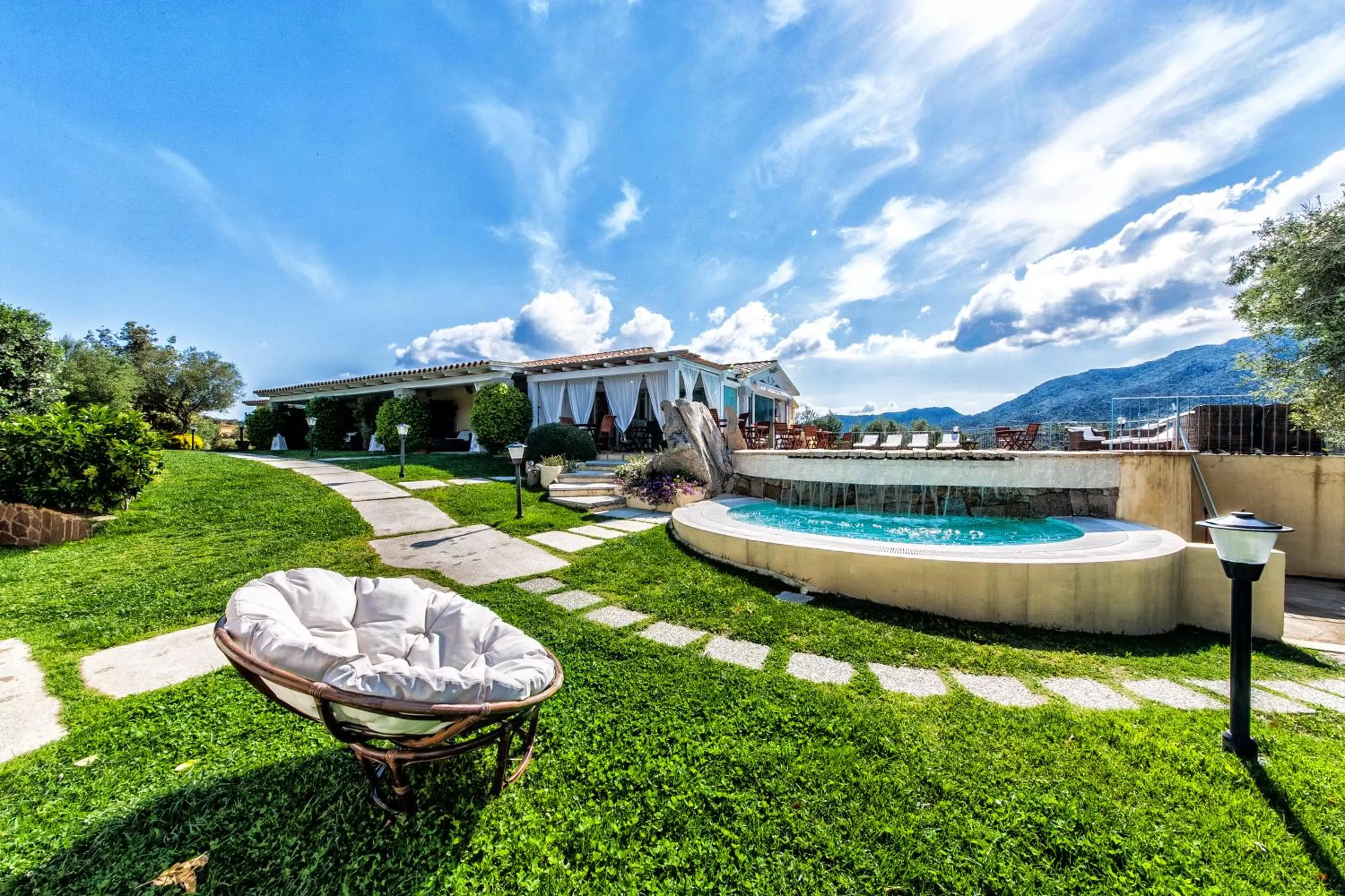 Patio in Cento Ulivi B&B