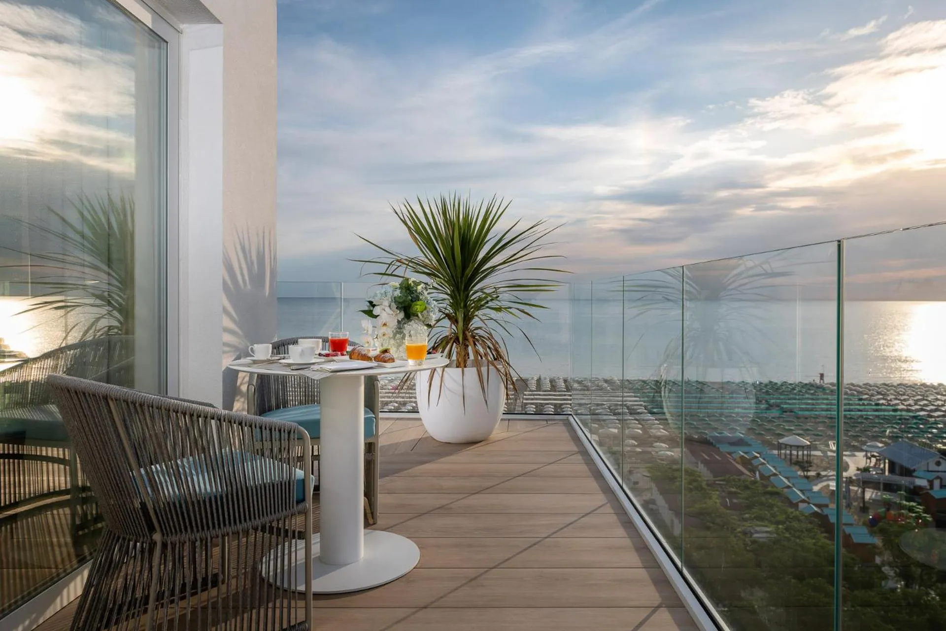 Balcony/Terrace in Atlantic Hotel & SPA