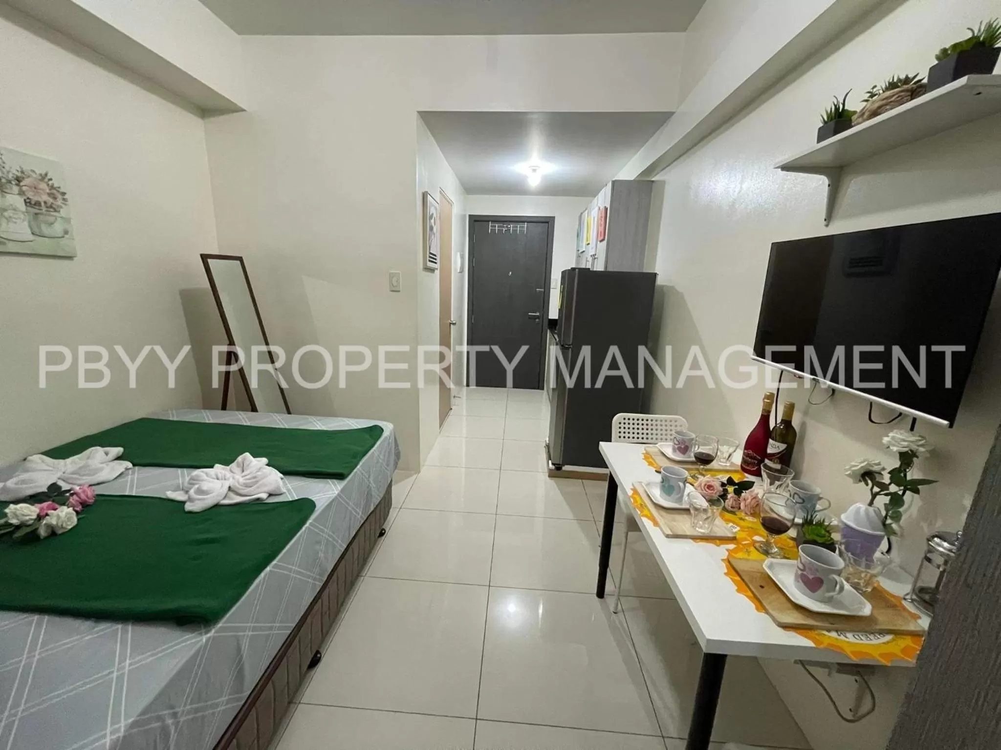 Bed in Green Residences Staycation by PBYY