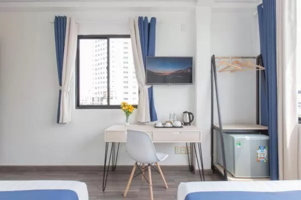 Bed in Spotlight Hotel