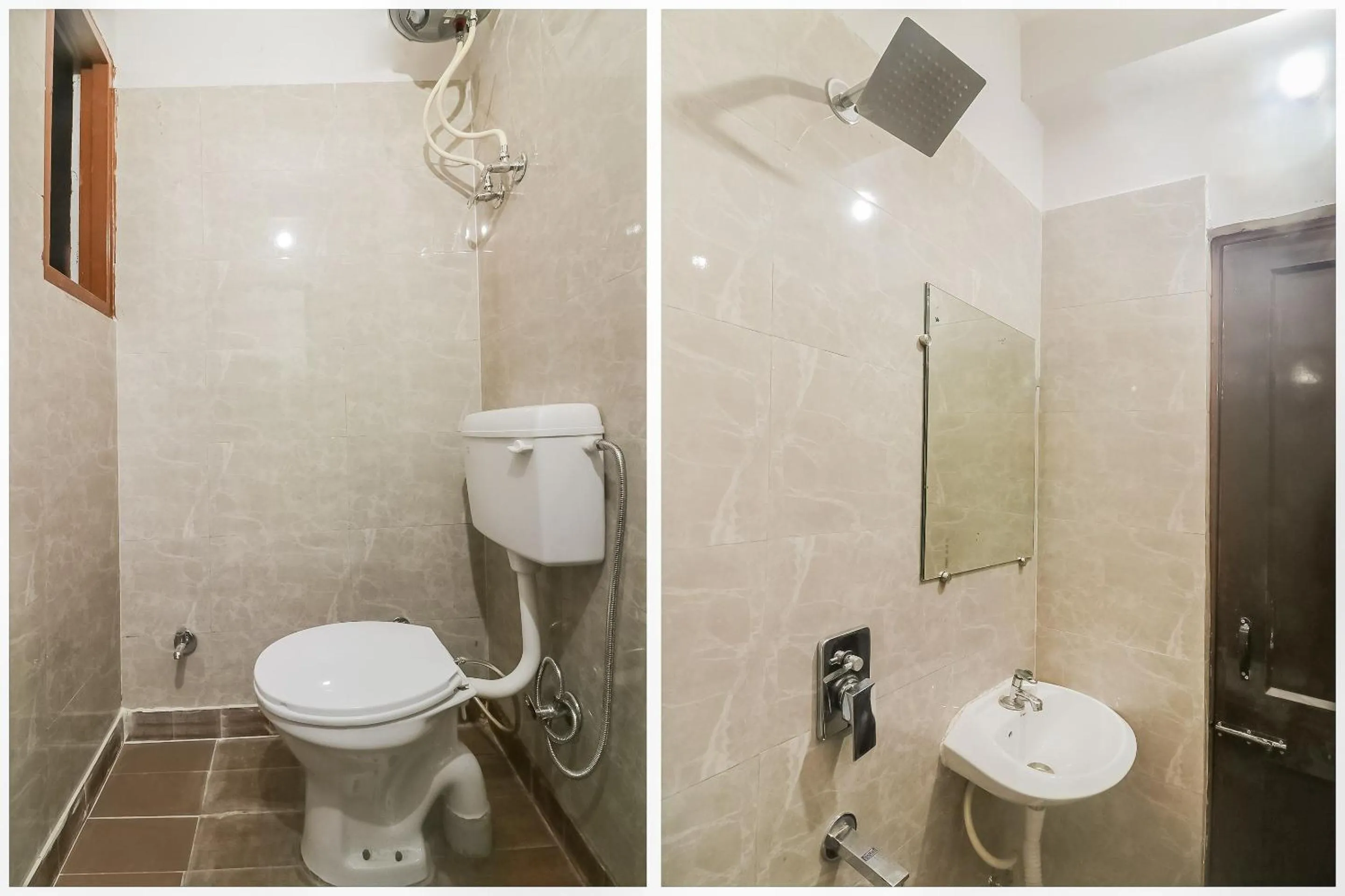 Bathroom in Hotel O Lovely Inn Near Akshardham