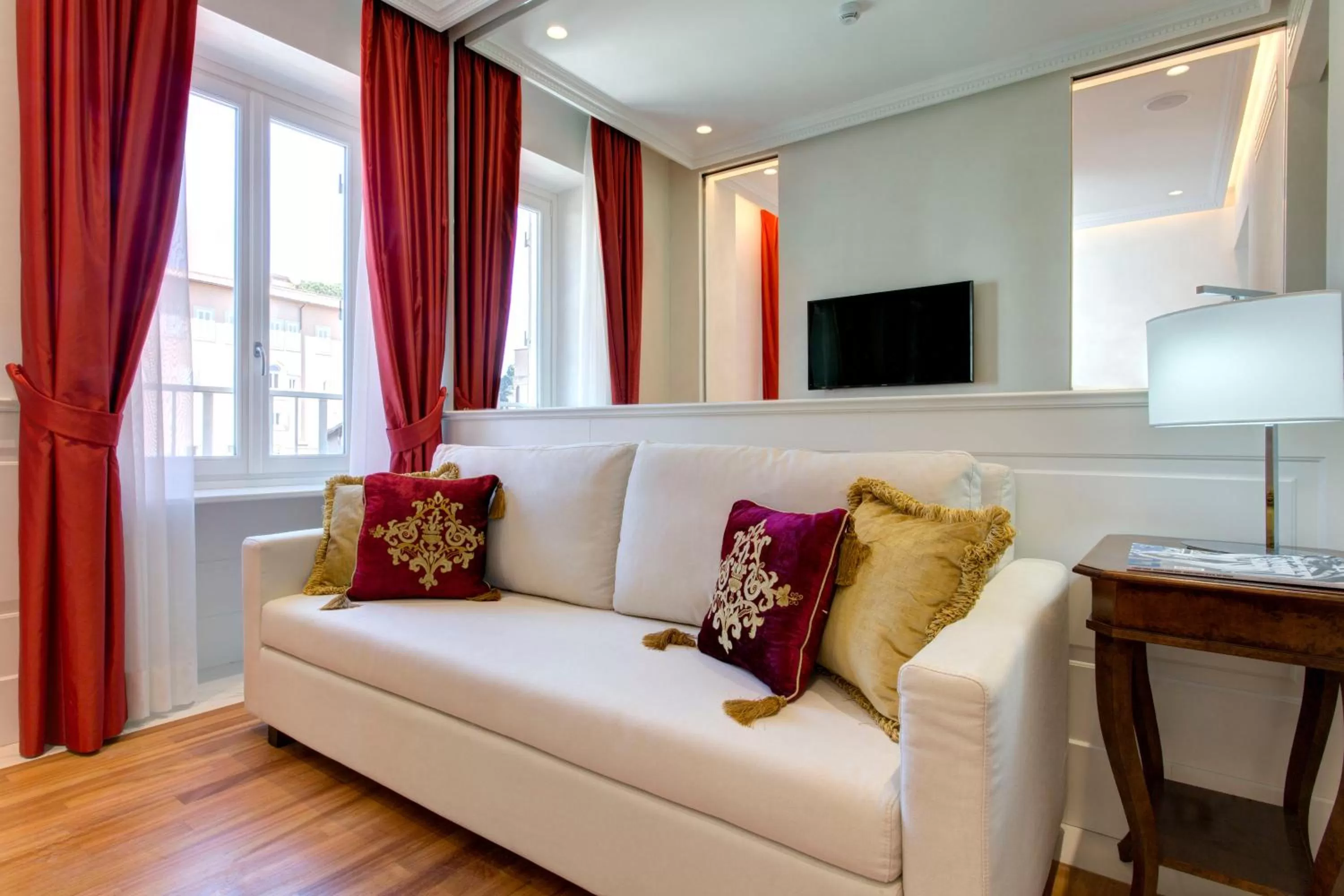 Living room in Hotel Degli Artisti