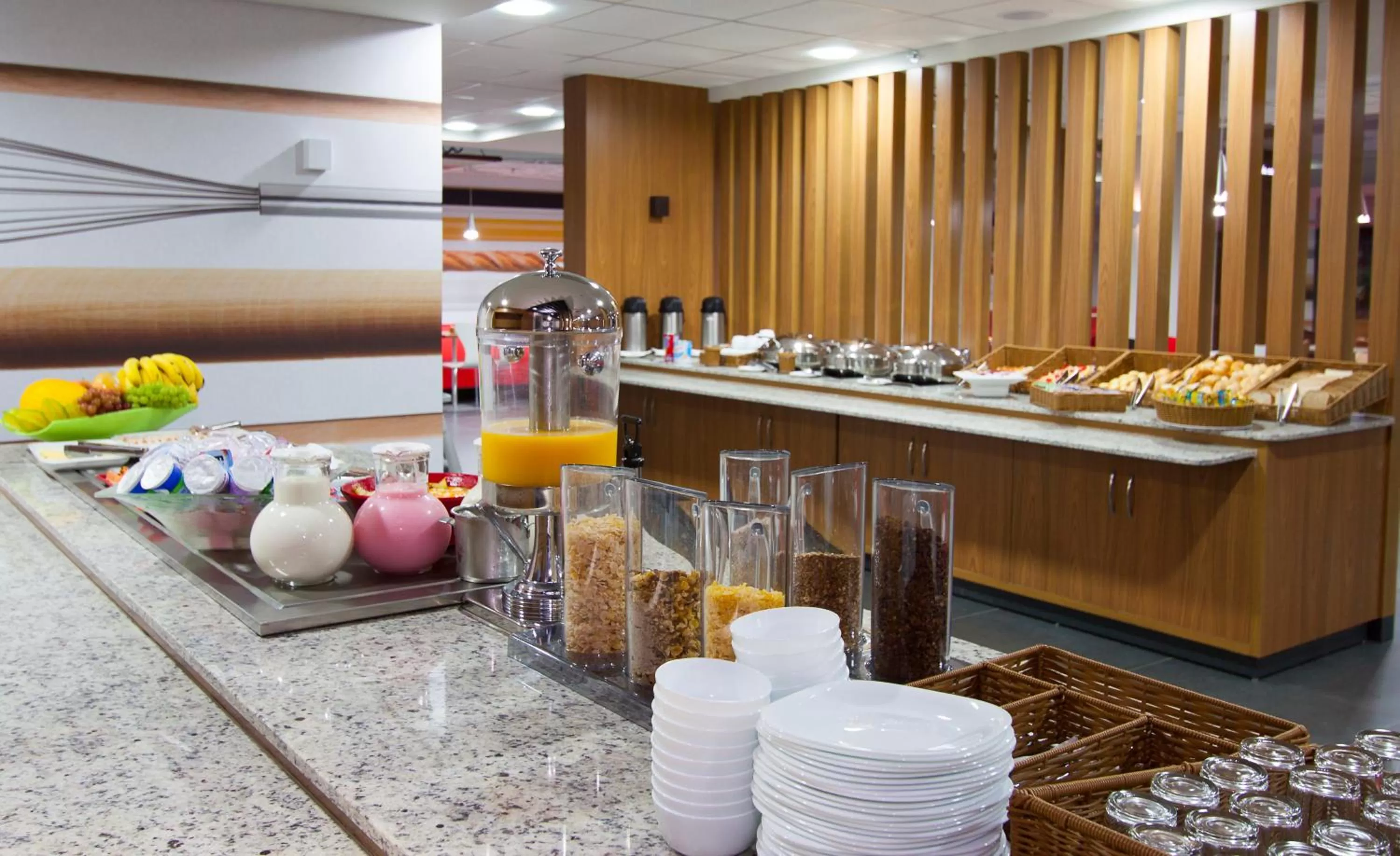 Buffet breakfast in ibis Cascavel