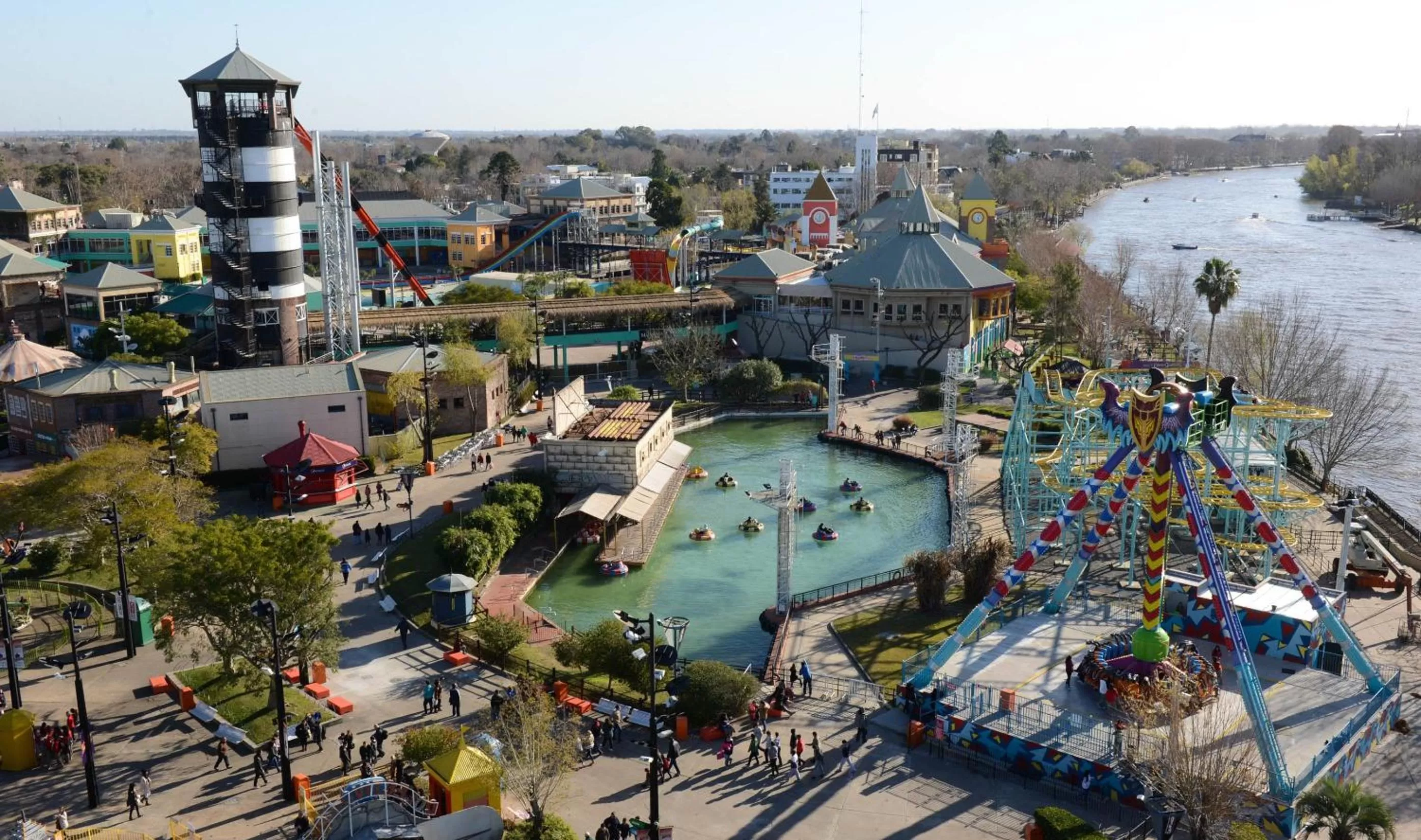 Nearby landmark, Bird's-eye View in Puerto Delta