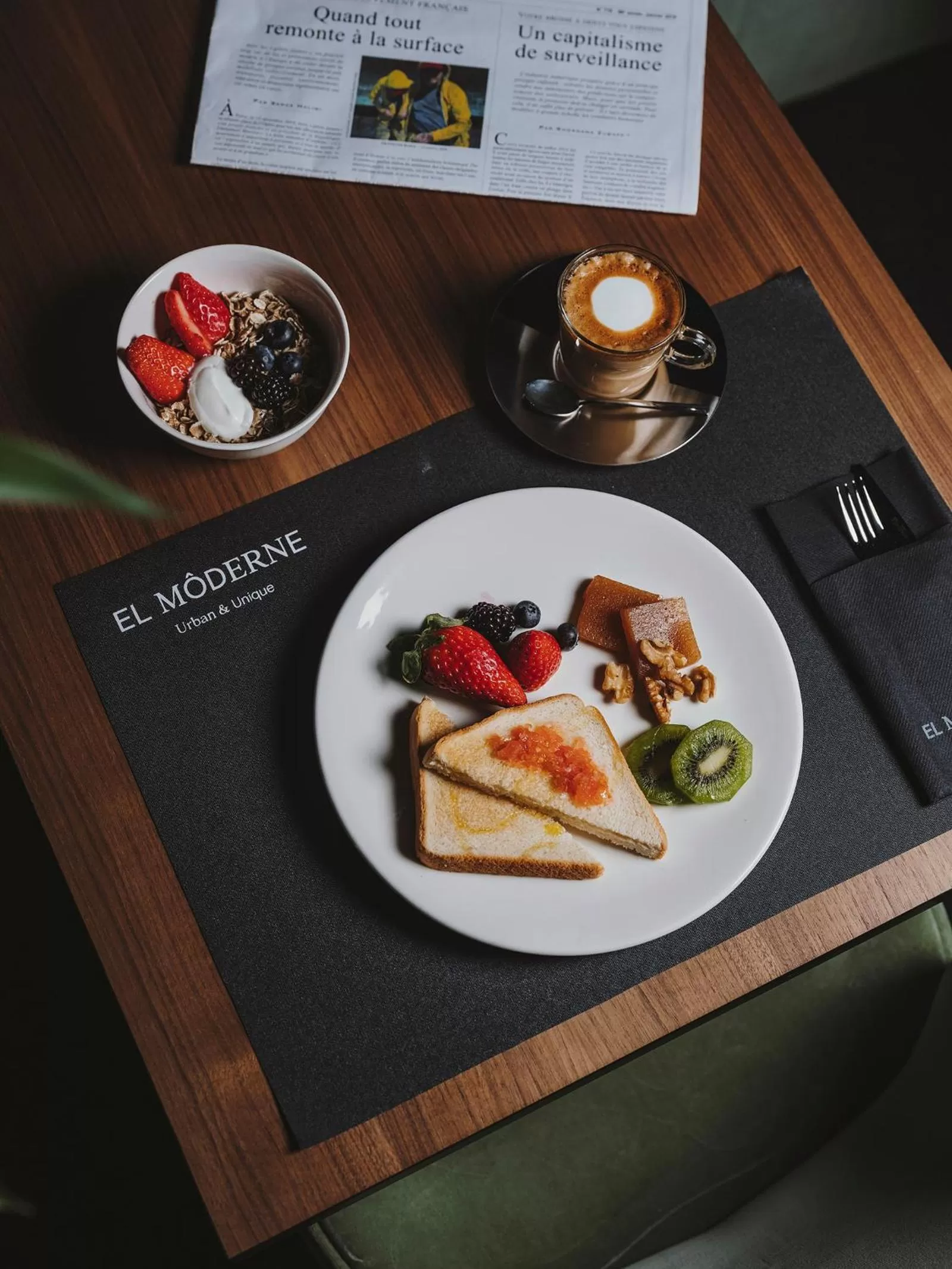 Breakfast in El Môderne Hotel