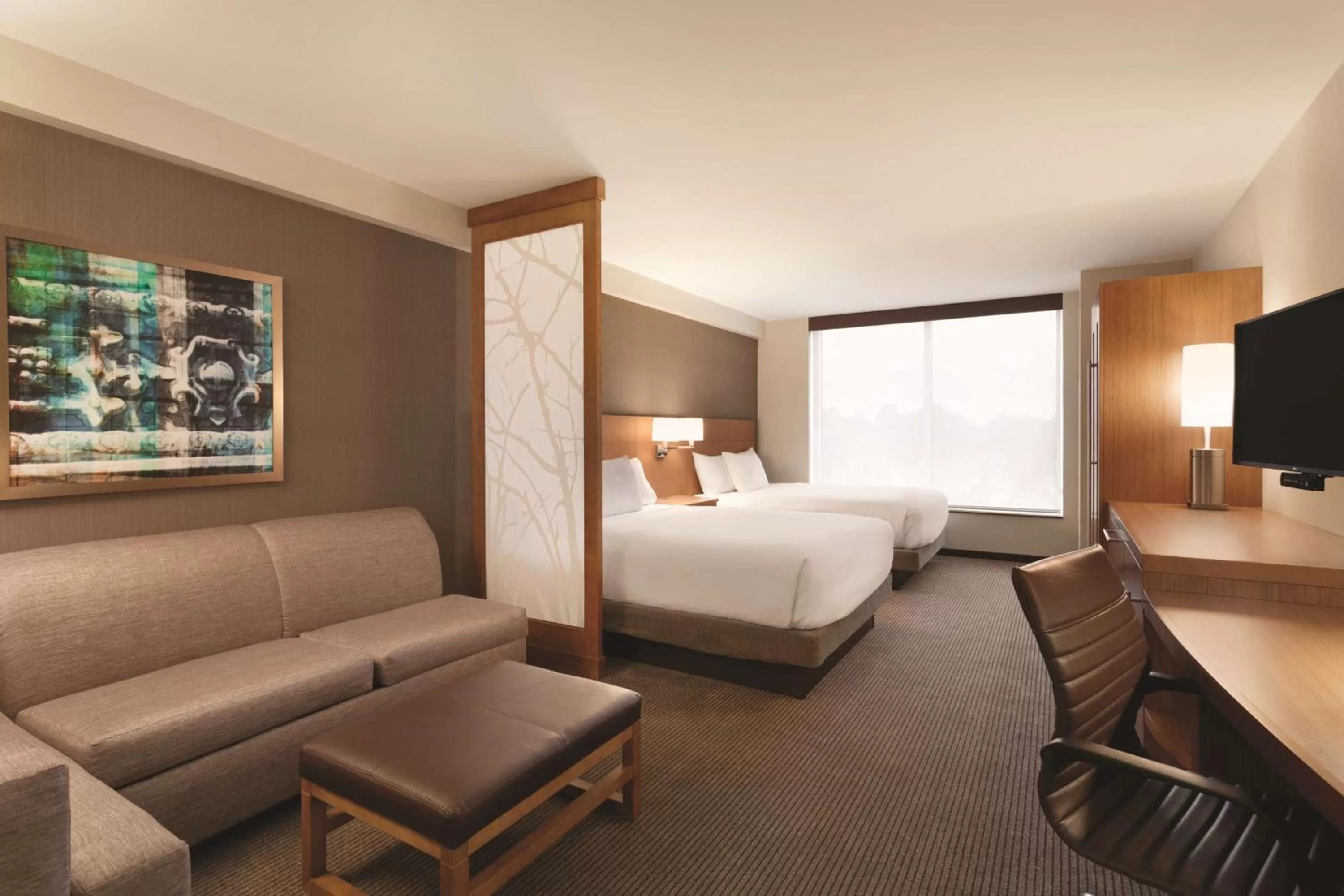 Photo of the whole room, Bed in Hyatt Place Buffalo / Amherst, NY