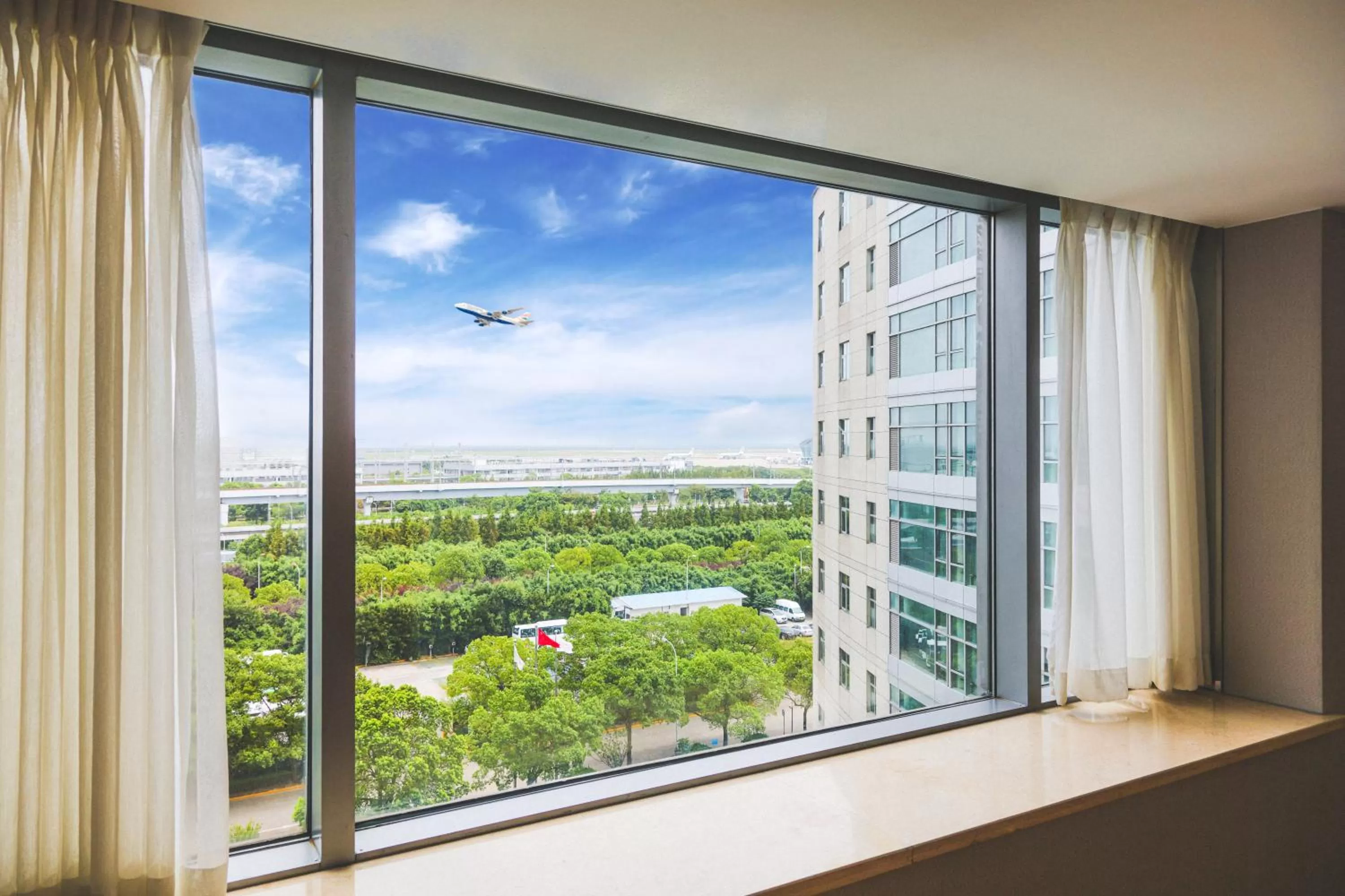 Natural landscape in Ramada Plaza Shanghai Pudong Airport