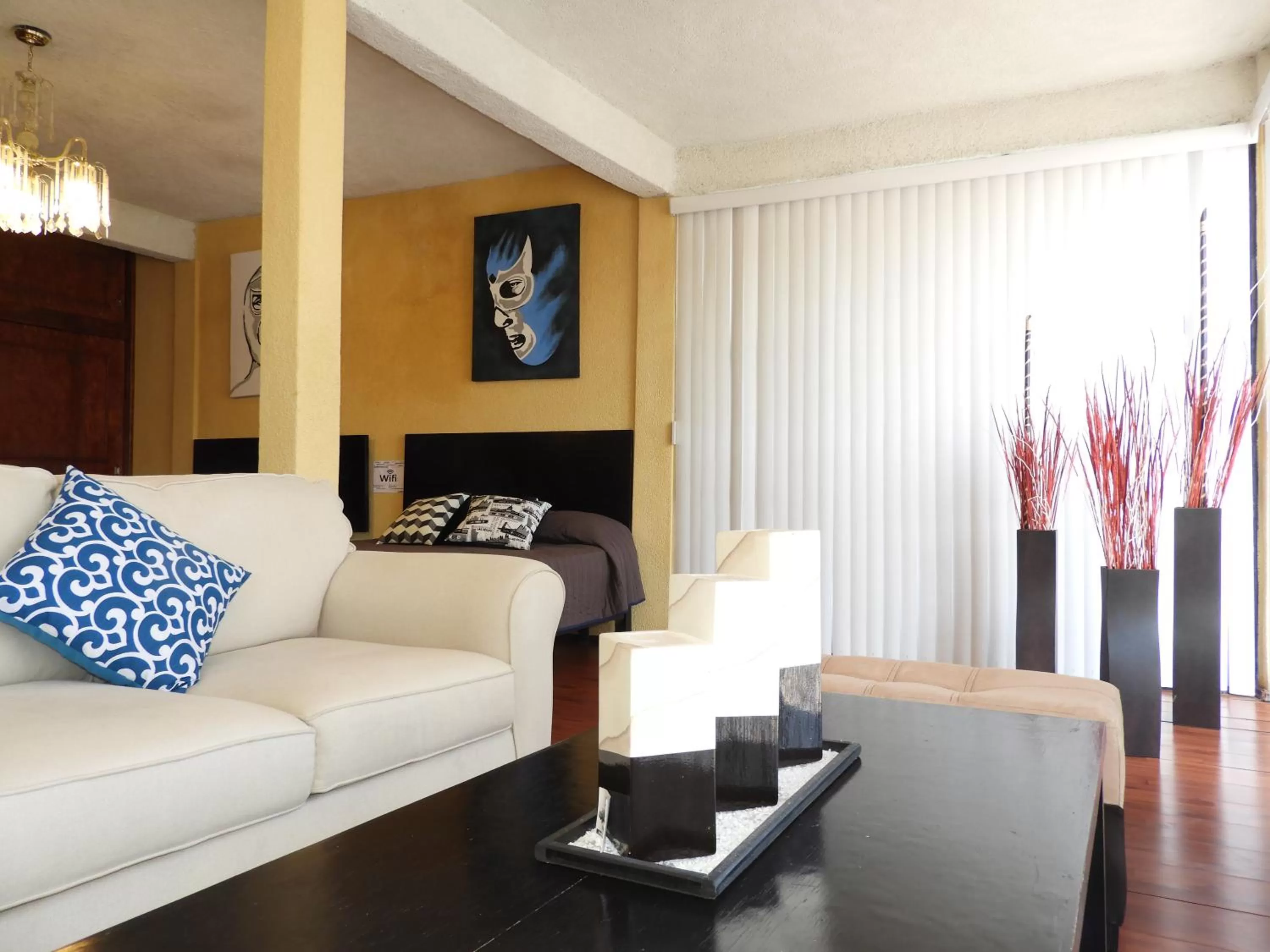 Living room in La Lotería Panoramic House & Rooftop by Lunian