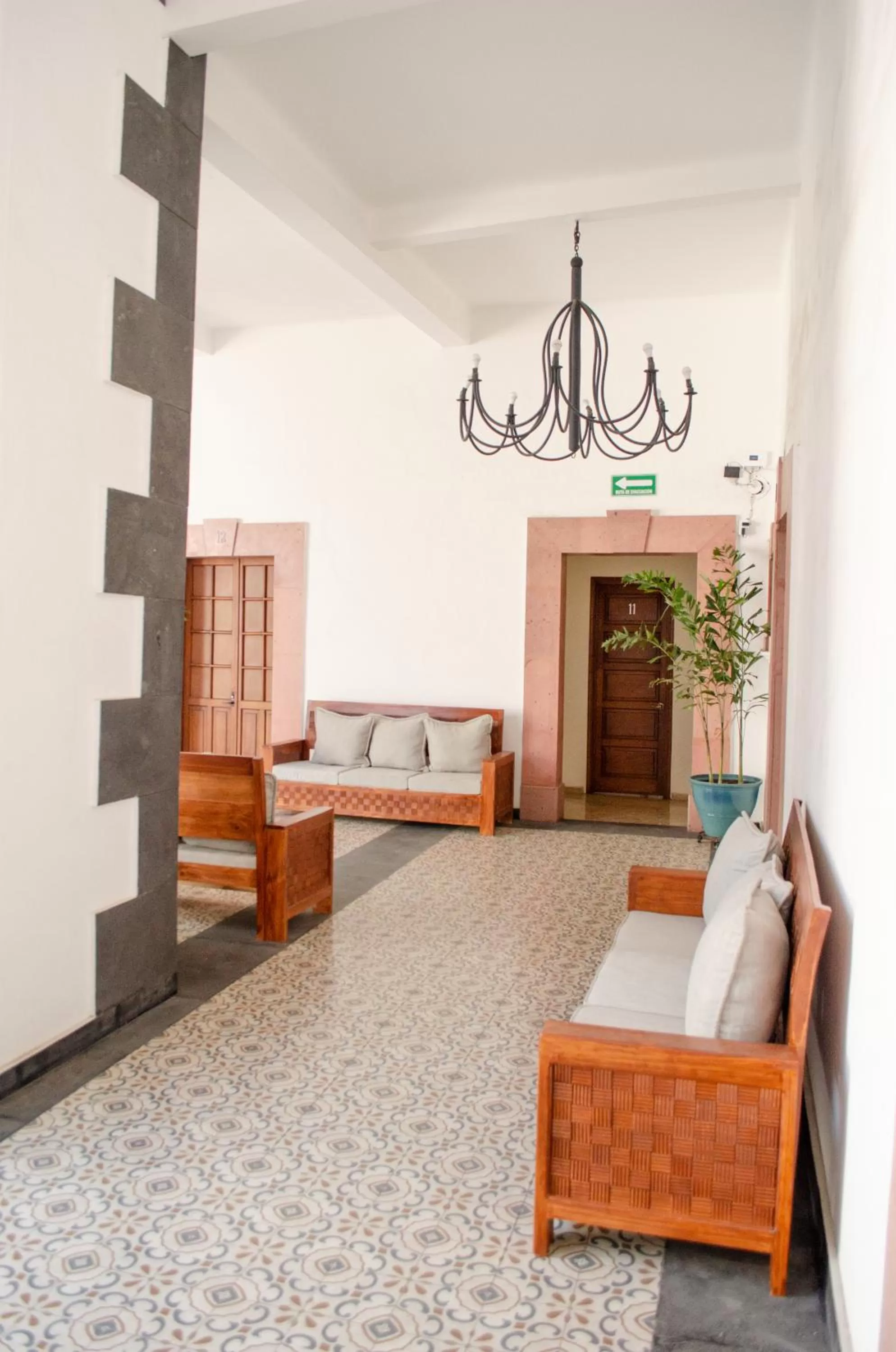 Living room in Hotel Catedral