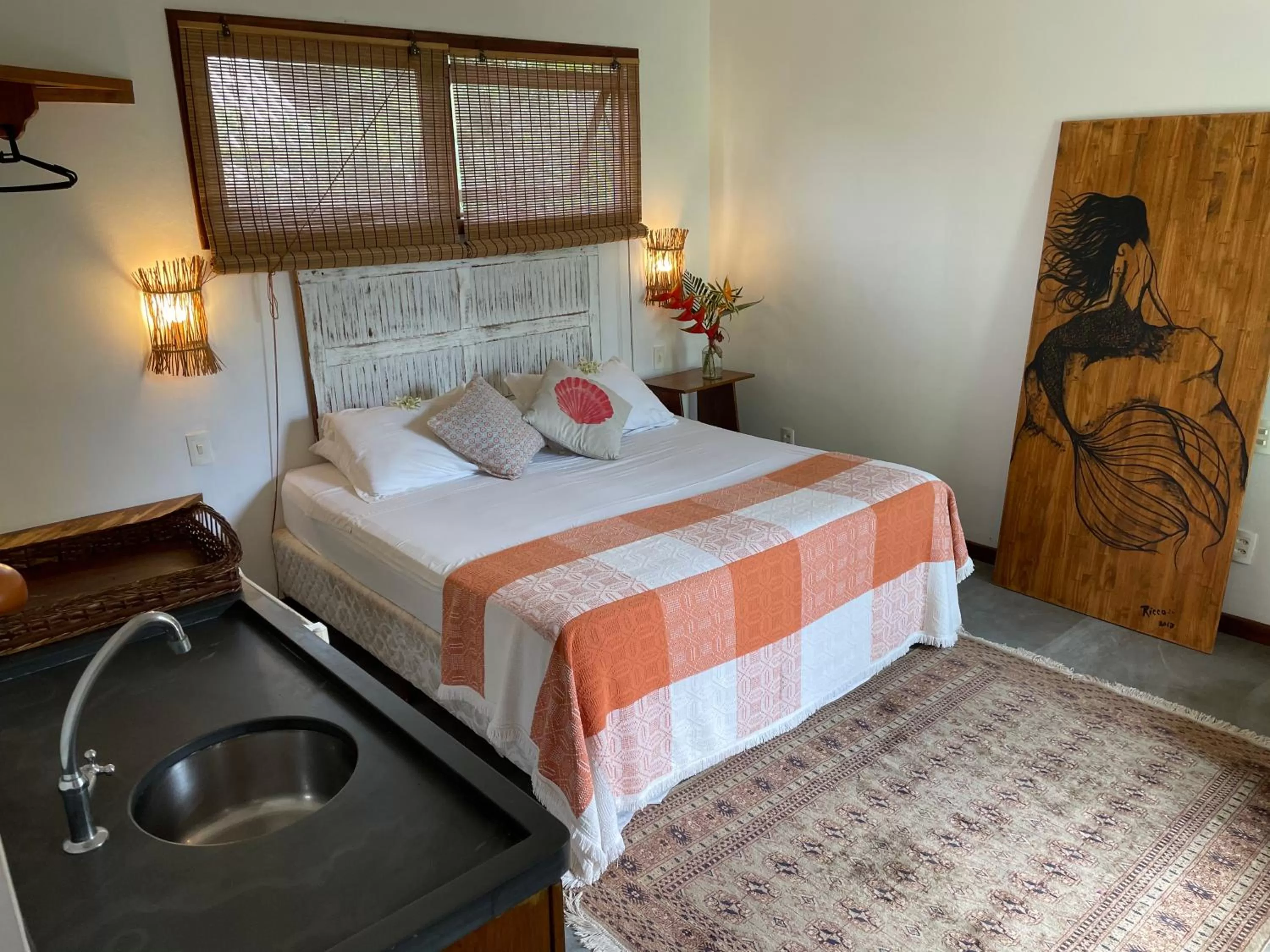 Bedroom in Pousada Santarina