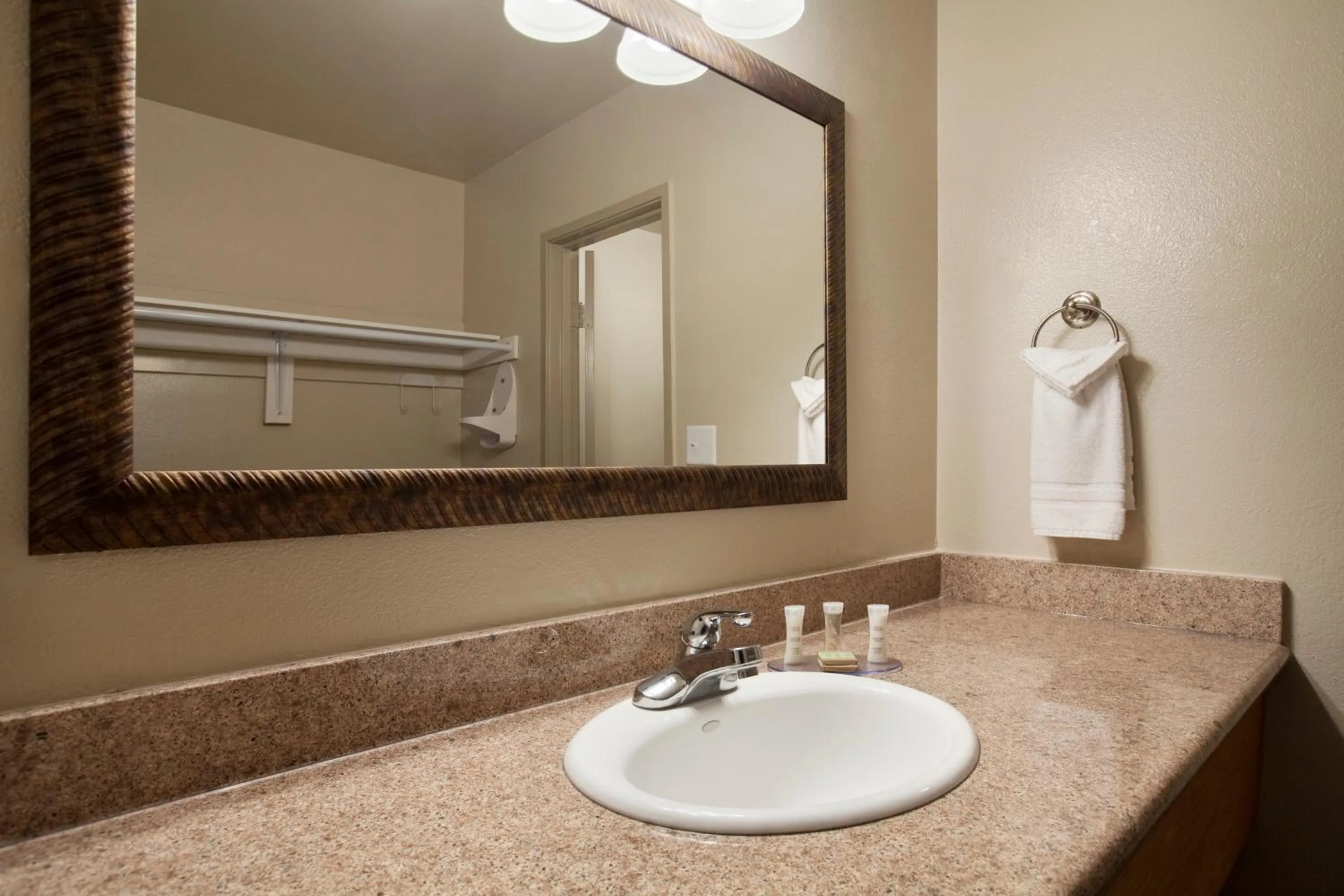 Bathroom in Super 8 by Wyndham Vallejo/Napa Valley