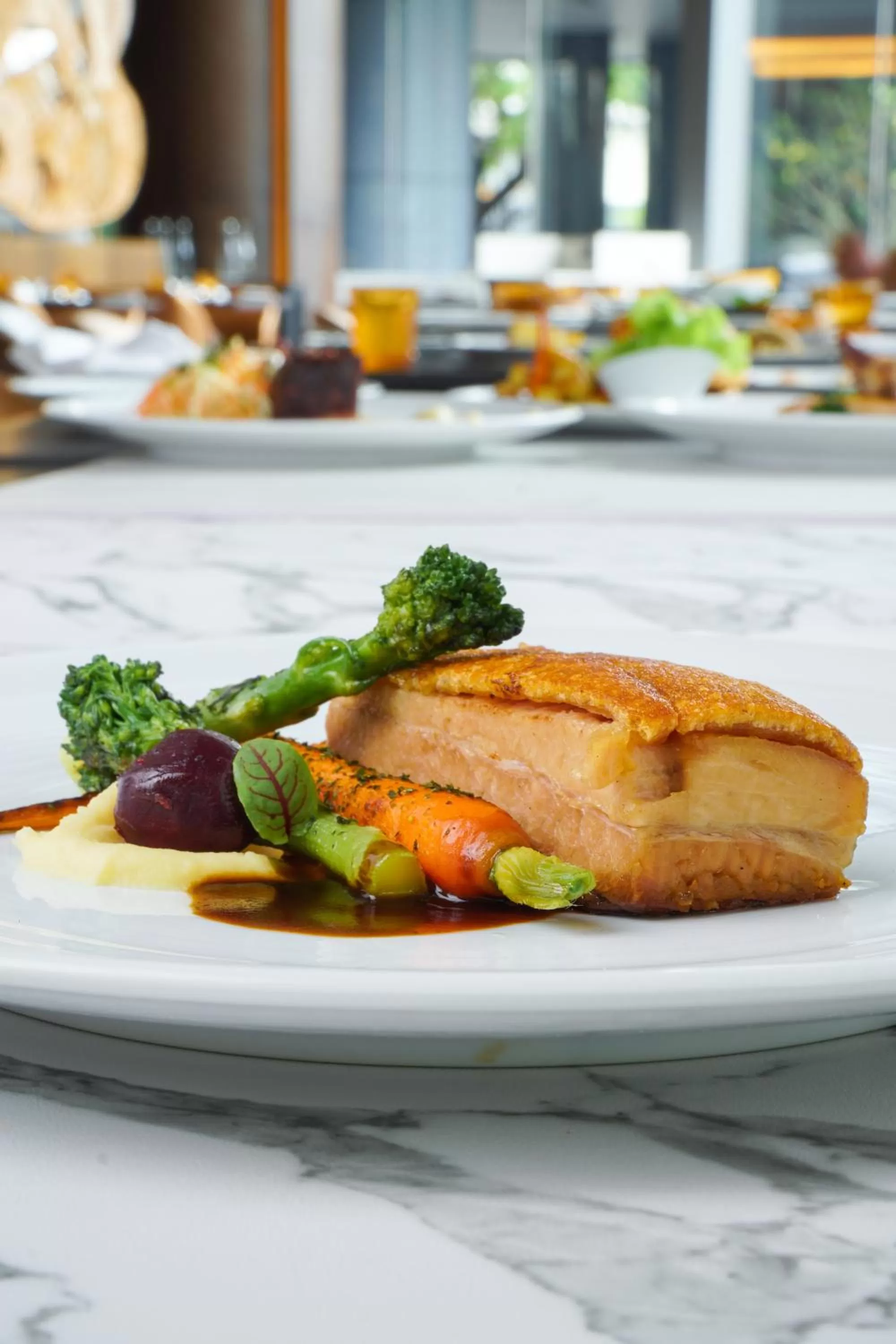 Food in Chatrium Grand Bangkok