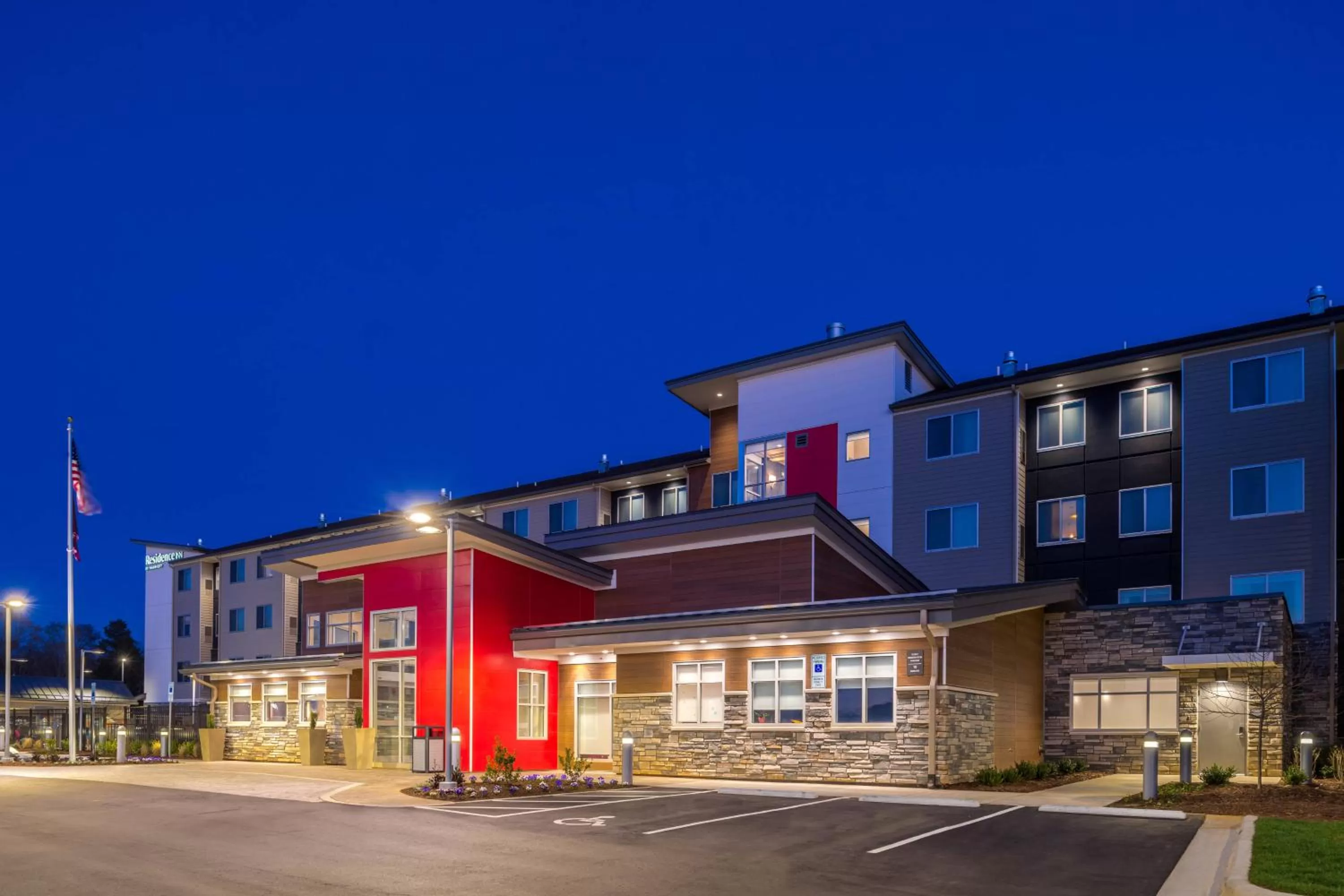 Facade/entrance in Residence Inn by Marriott Charlotte Steele Creek