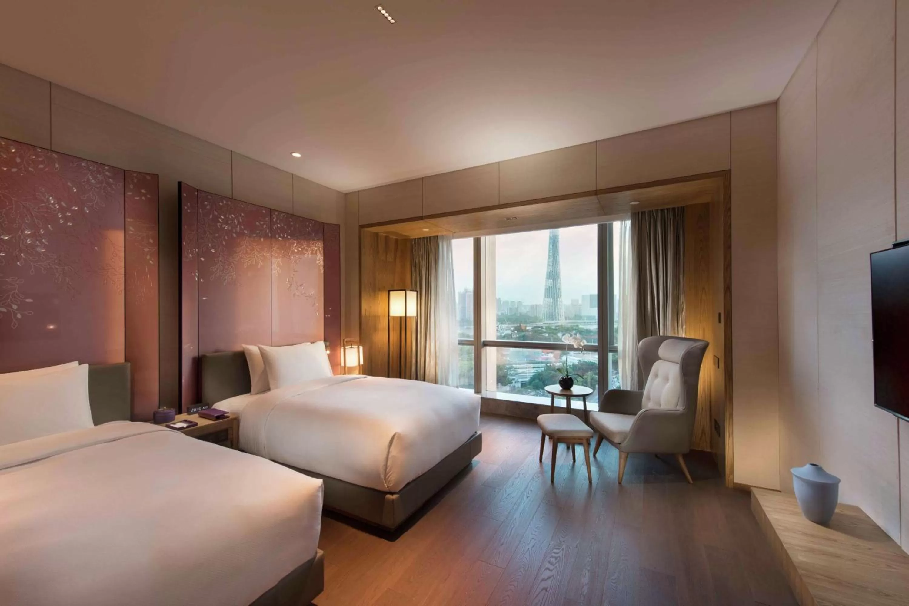 Bed in Conrad Guangzhou