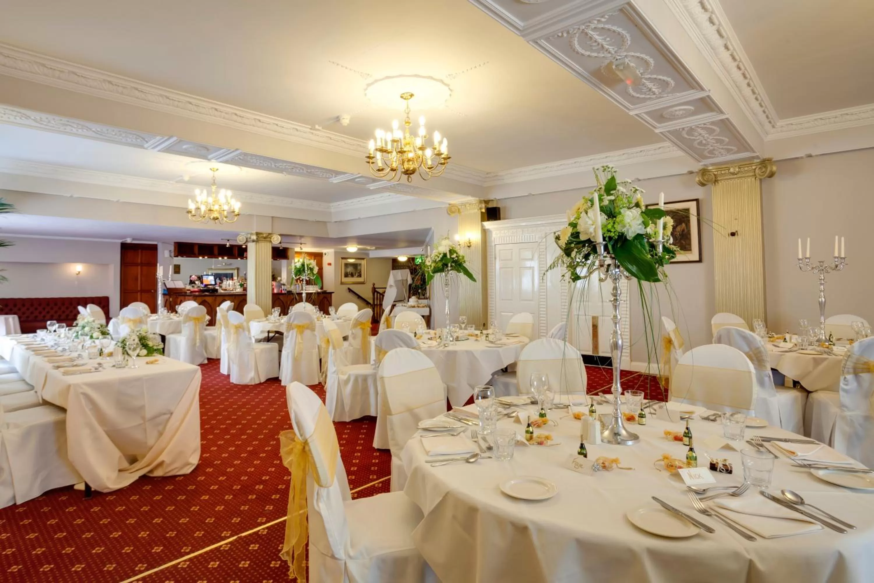 Banquet/Function facilities in The Saracens Head Hotel
