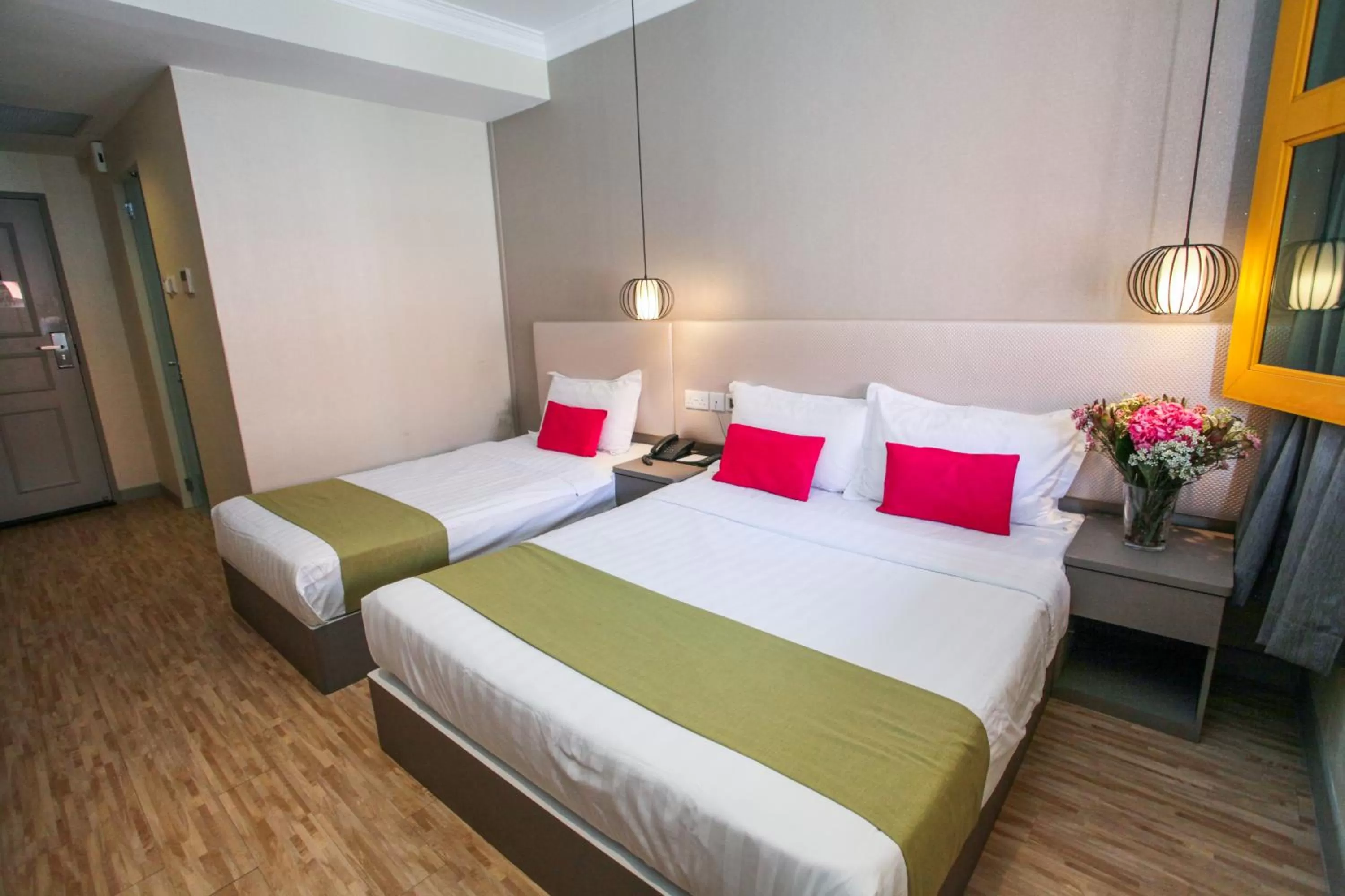 Bed in Champion Hotel