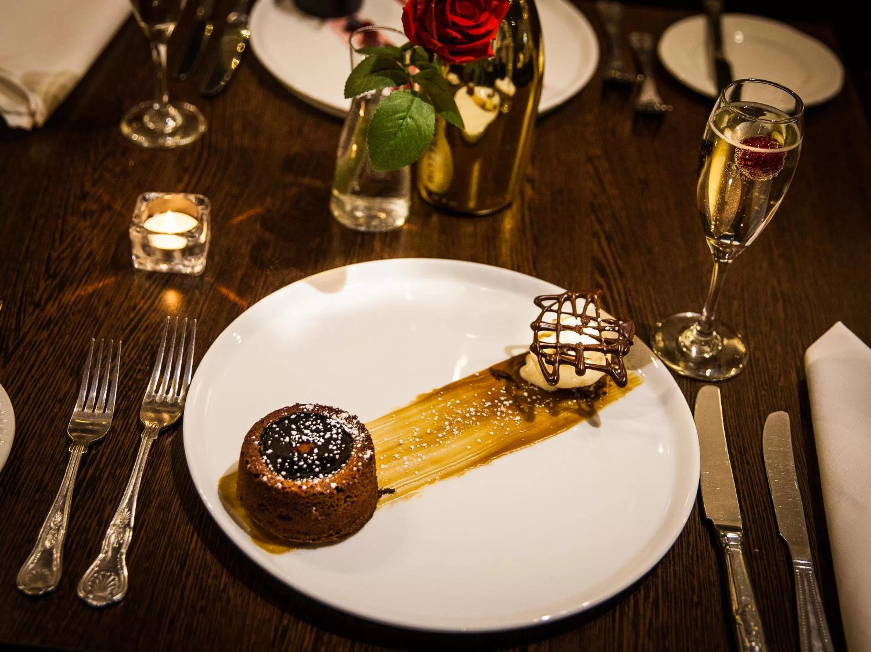 Food close-up in Heywood Spa Hotel