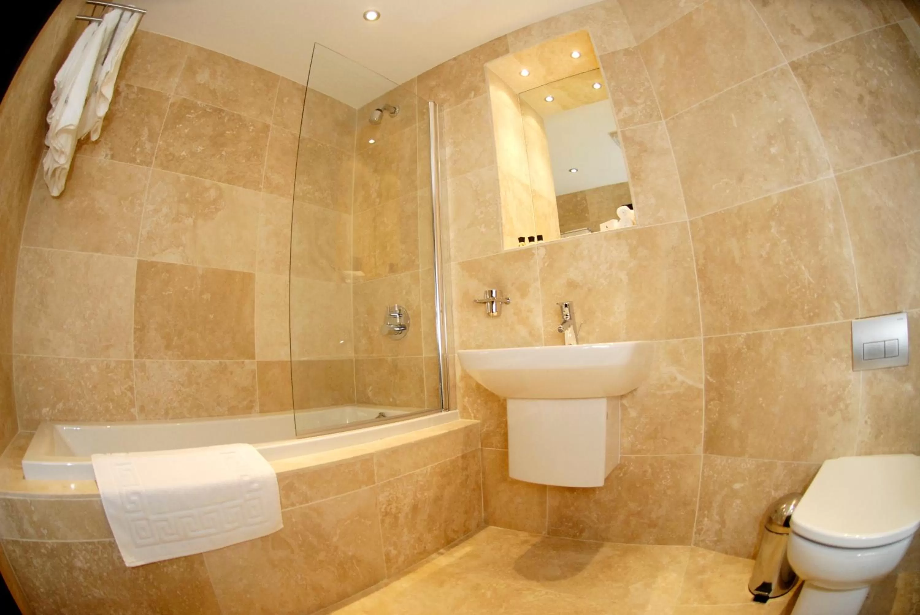 Bathroom in Print Works Hotel