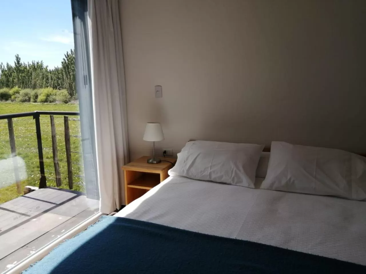 Bed in Hostería de la Patagonia