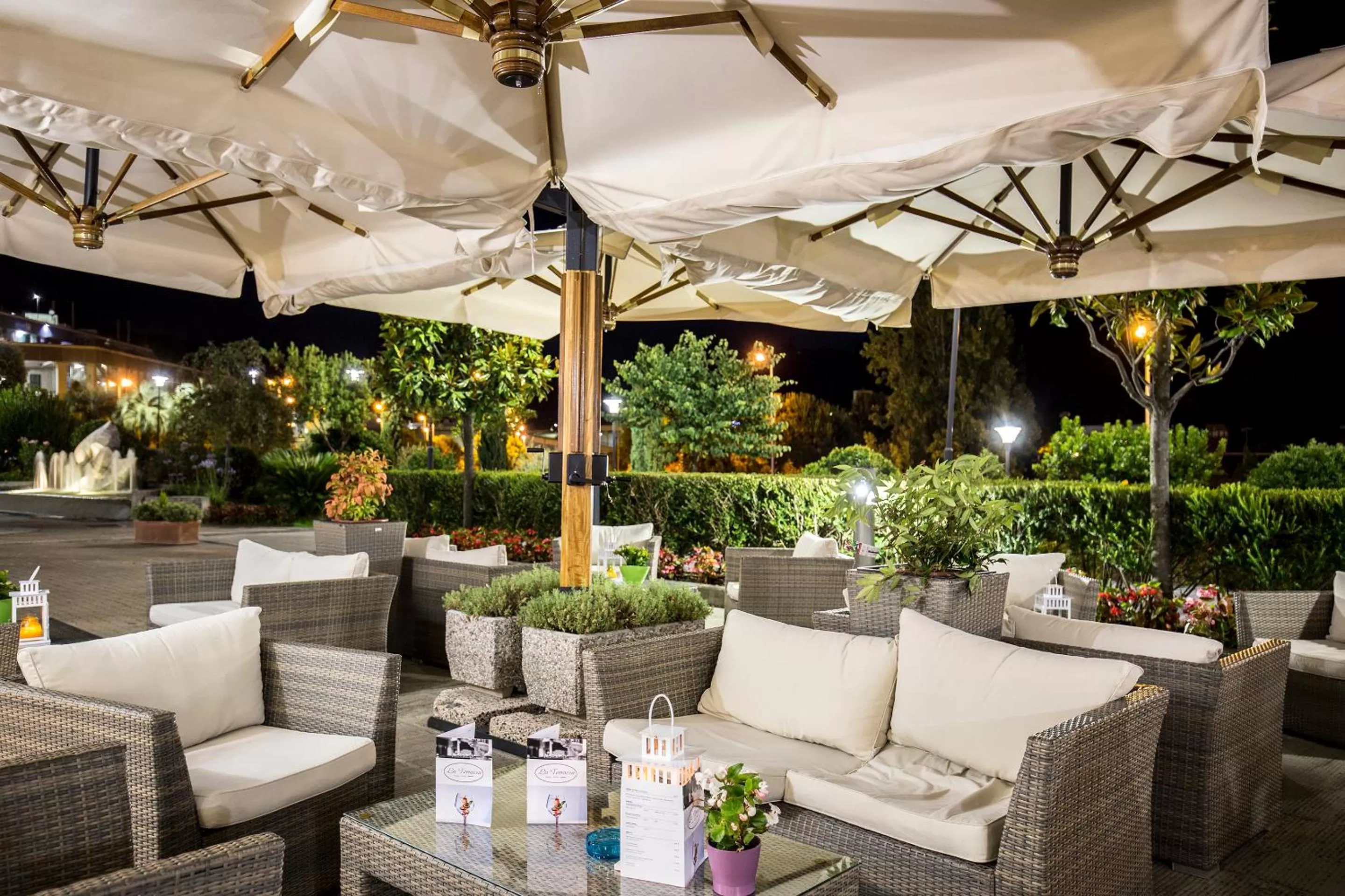 Patio in Mercure Genova San Biagio