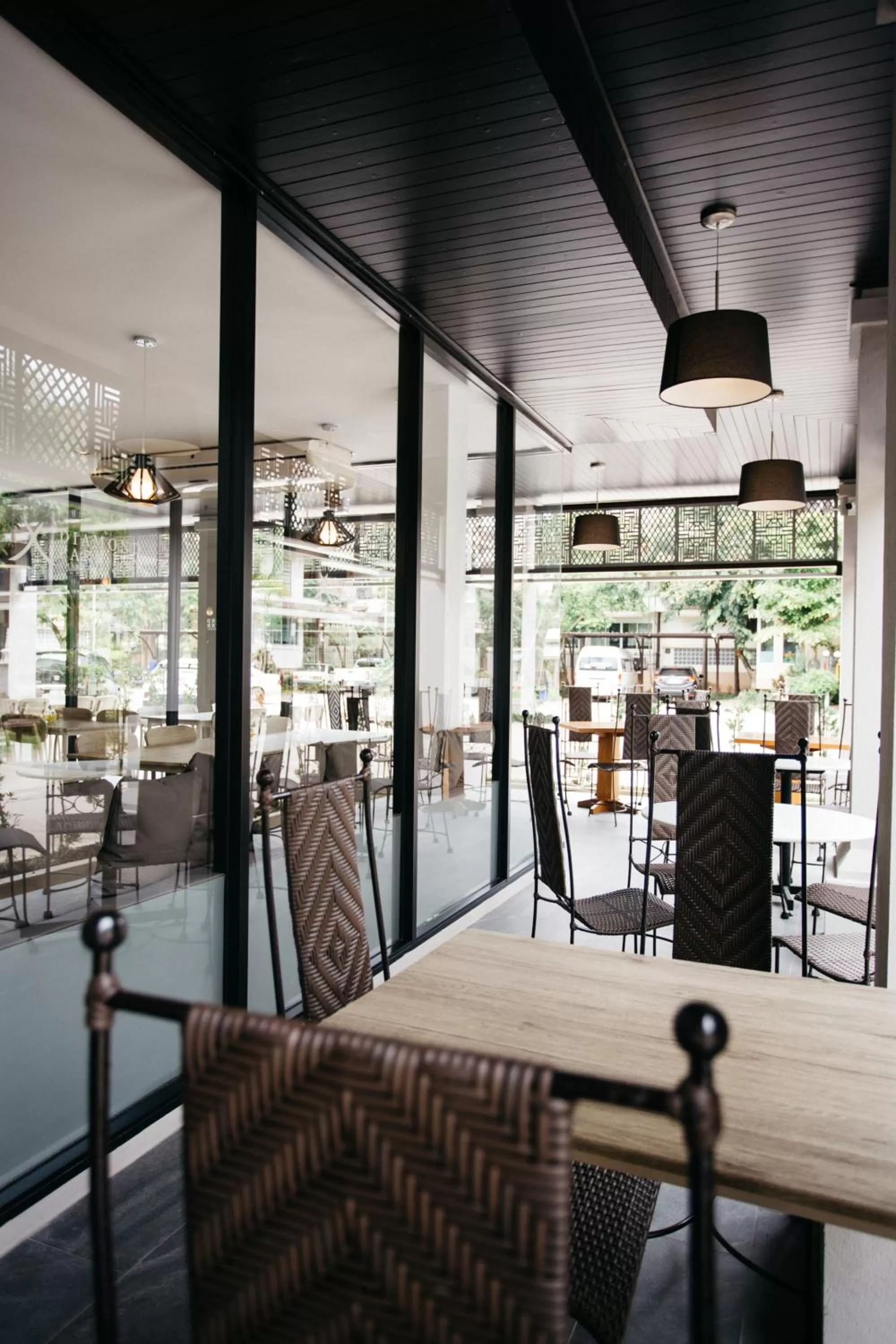Dining area in Diamond Park Inn Chiangrai & Resort