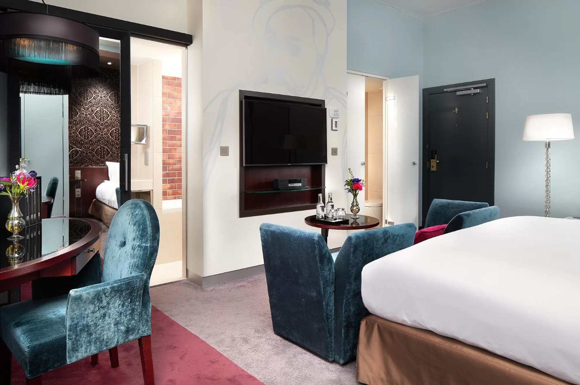 Bed in Sofitel Legend The Grand Amsterdam