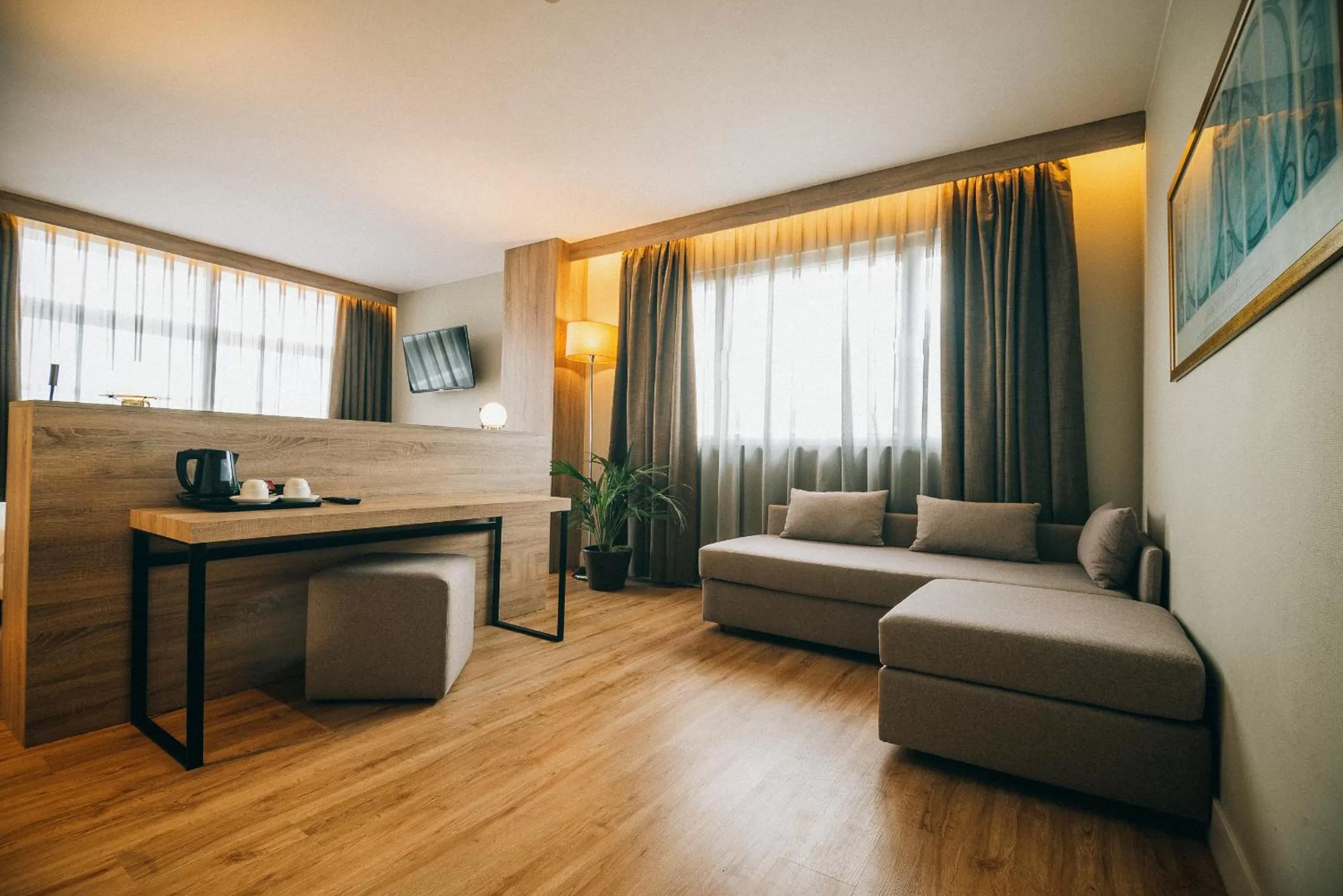 Living room in Eurohotel Diagonal Port