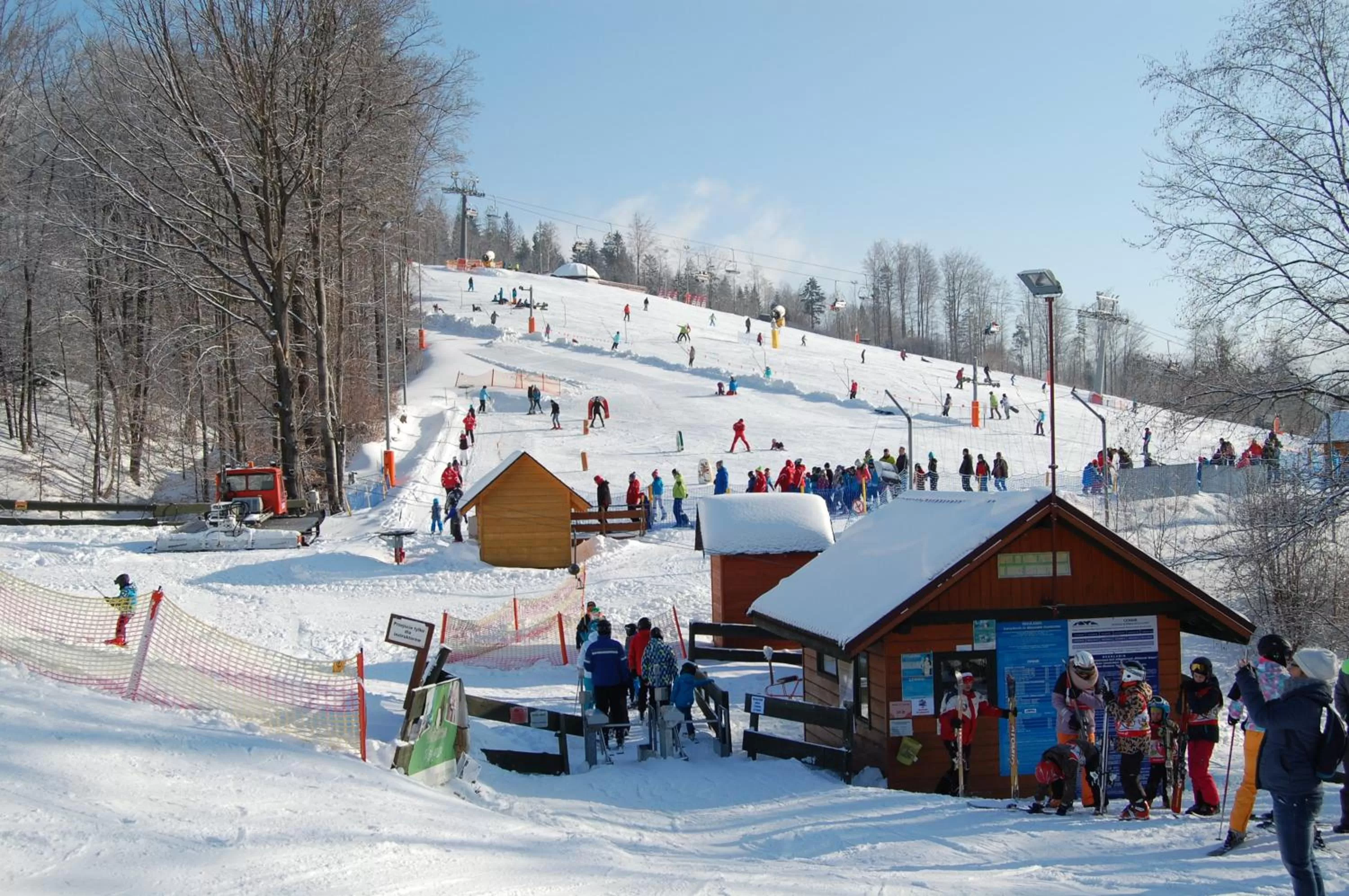 Skiing in Dom Wczasowy Beskidy