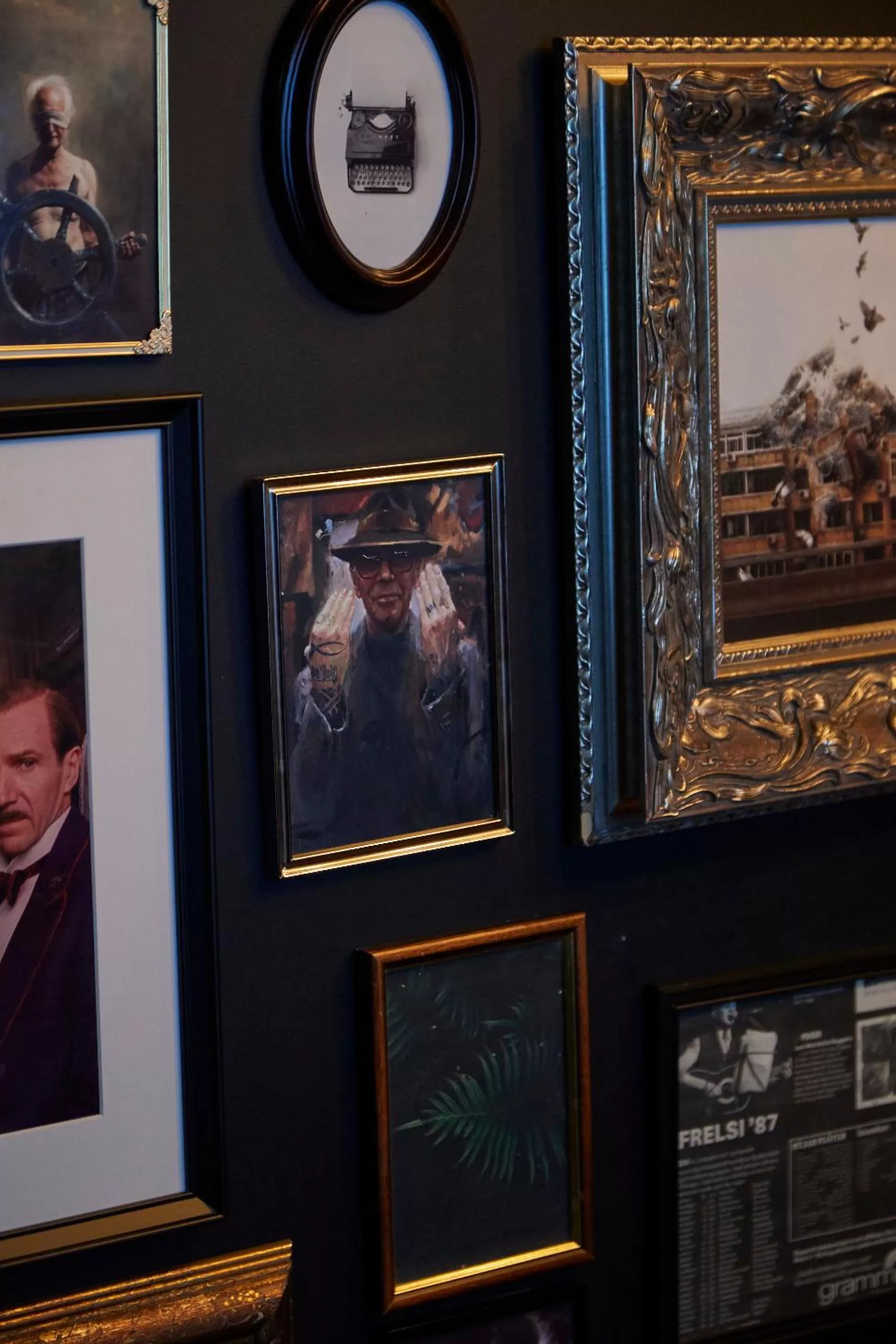 Decorative detail in Hotel Akureyri Dynheimar