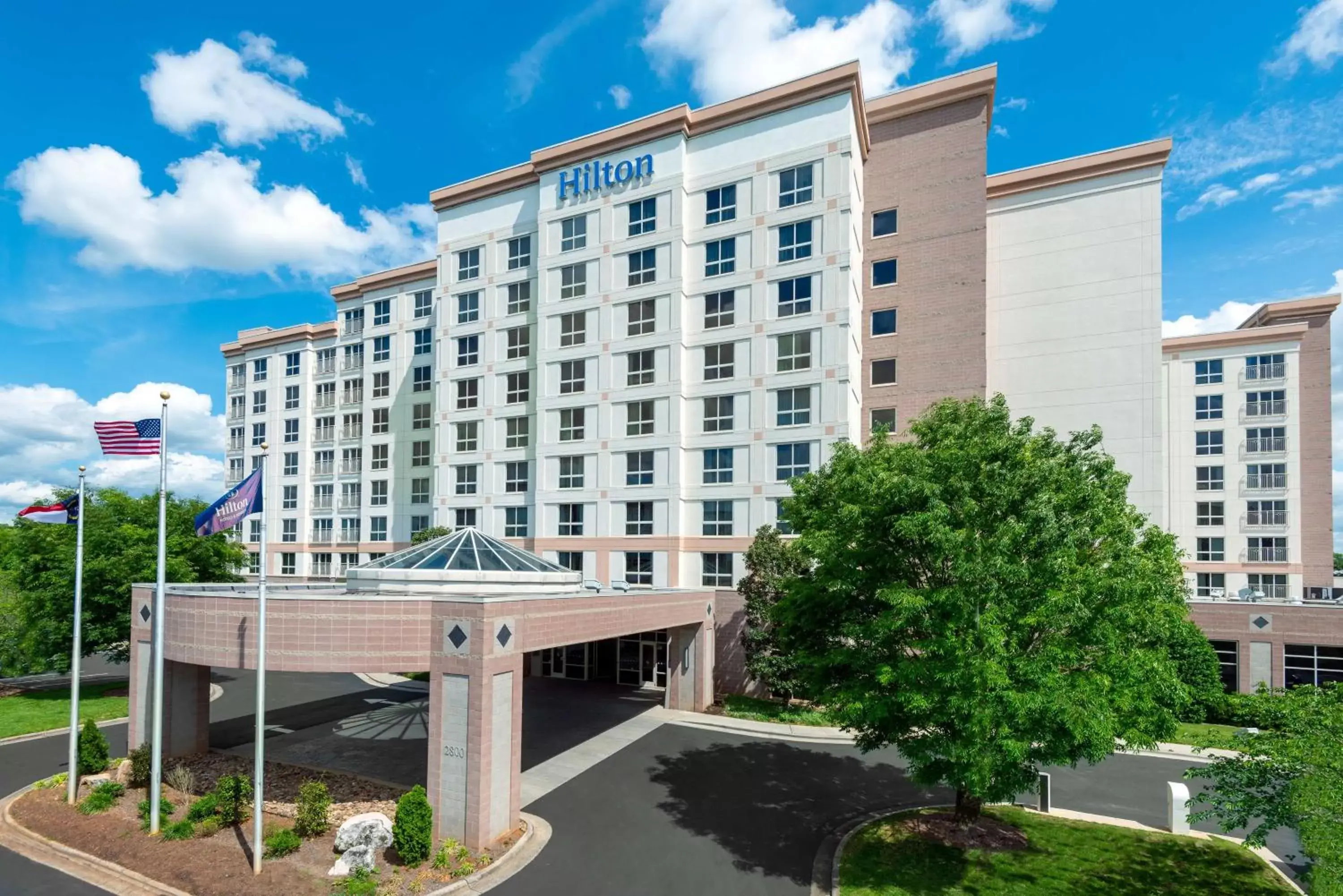 Hilton Charlotte Airport Hotel Hilton Charlotte Airport Hotel