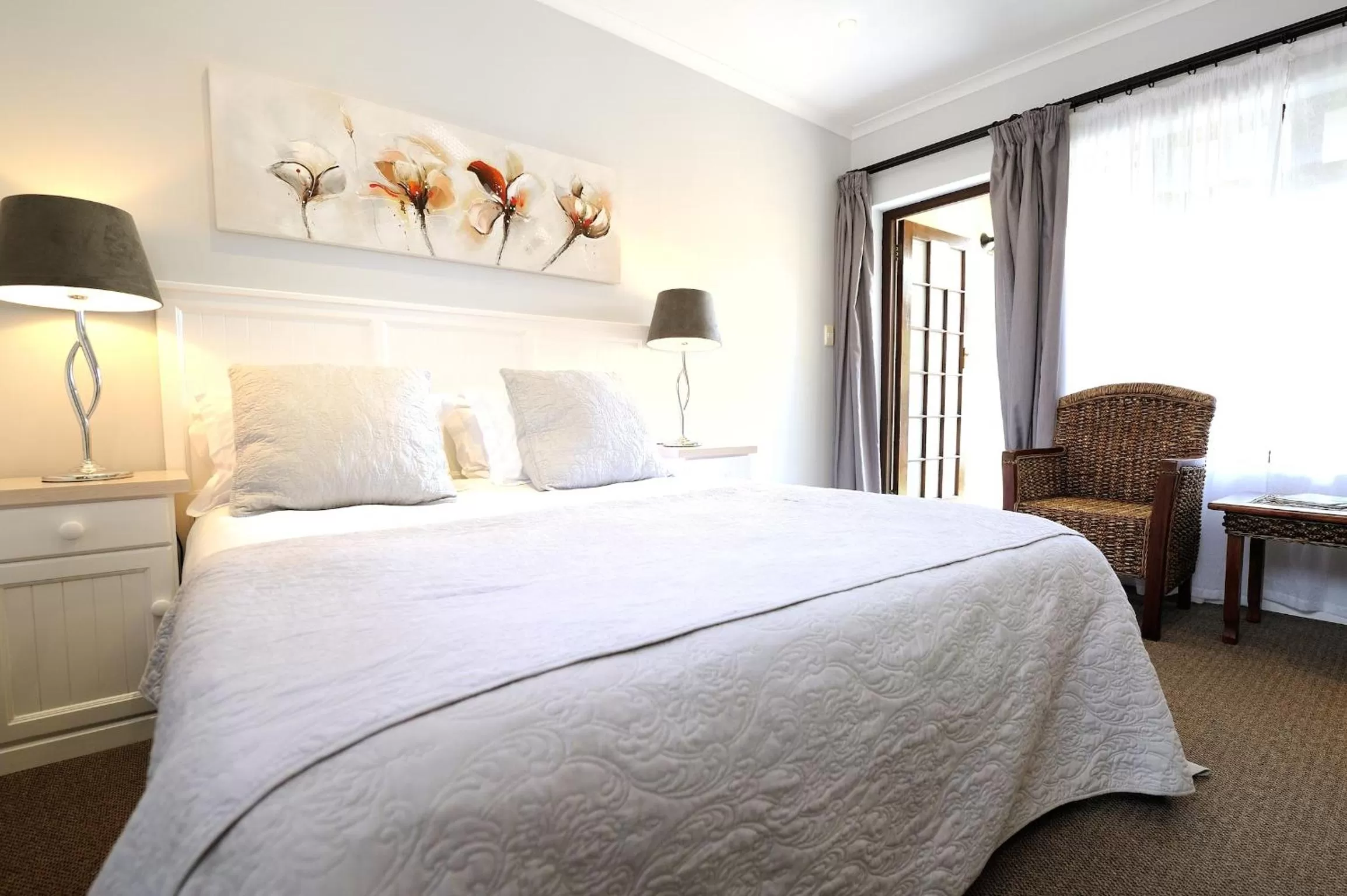 Bed in Beachwalk Bed and Breakfast - #Solar Energy #No Loadshedding