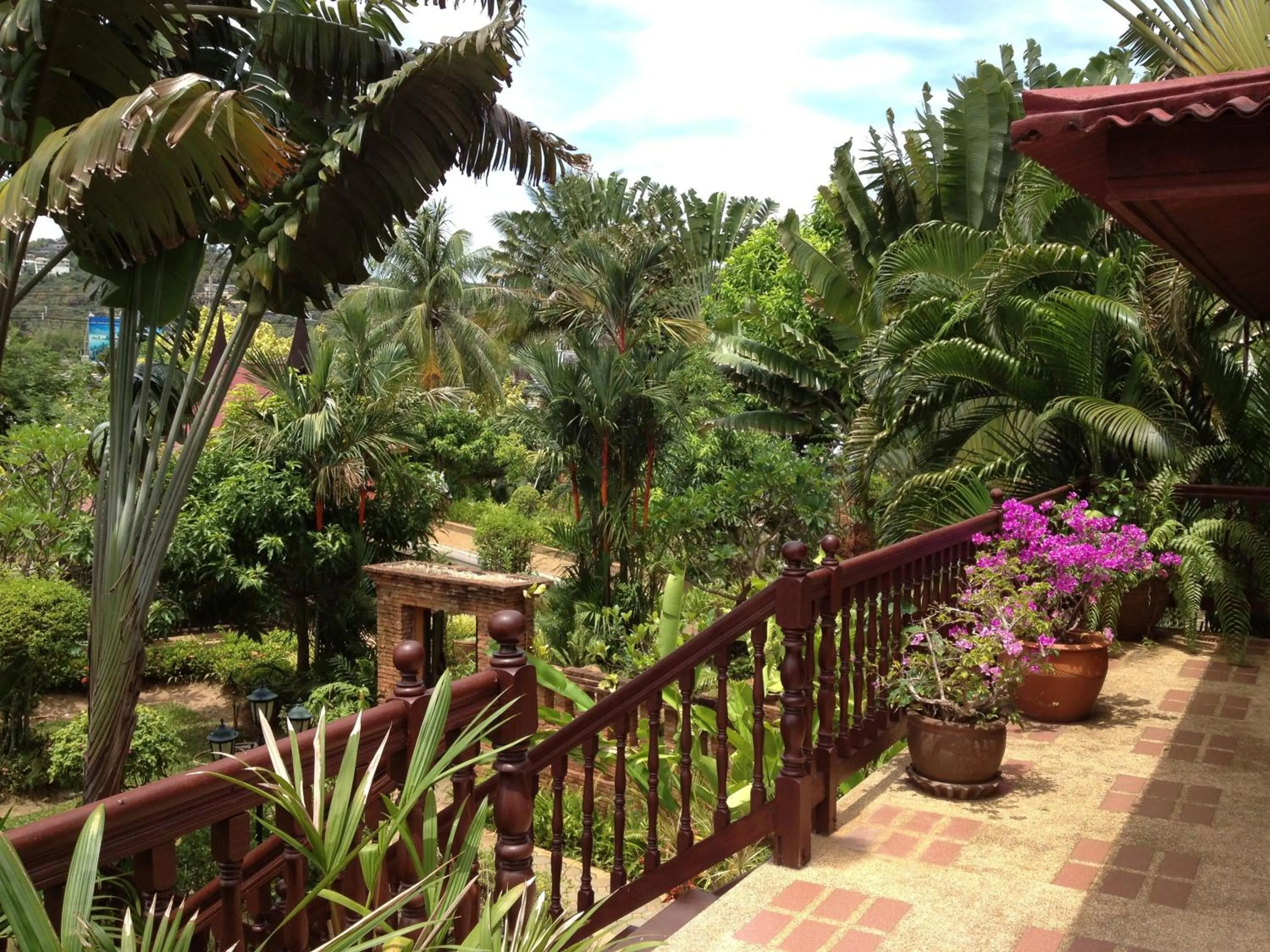 Garden in Ban Kaew Villas