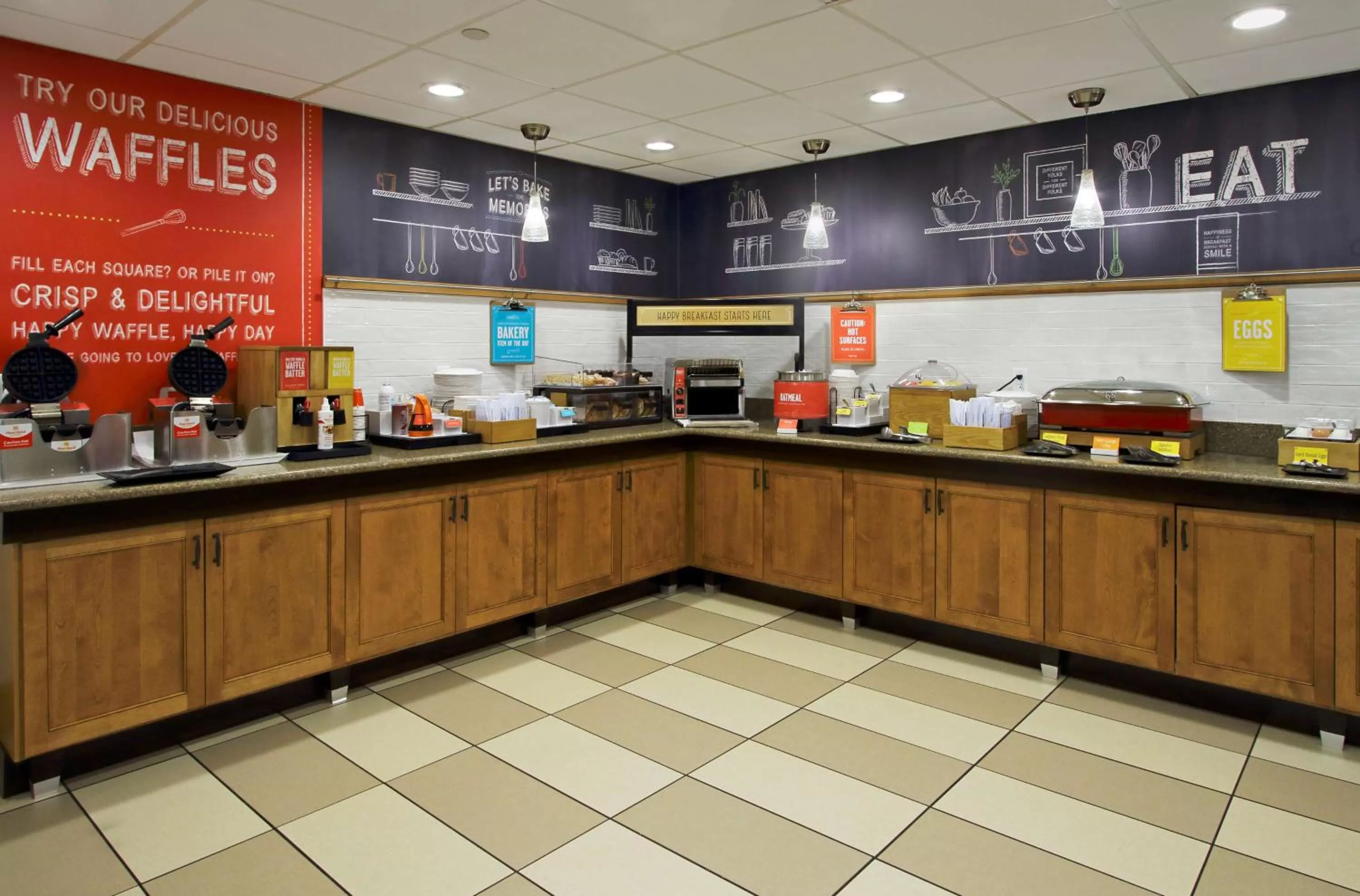 Breakfast in Hampton Inn Hagerstown-Maugansville