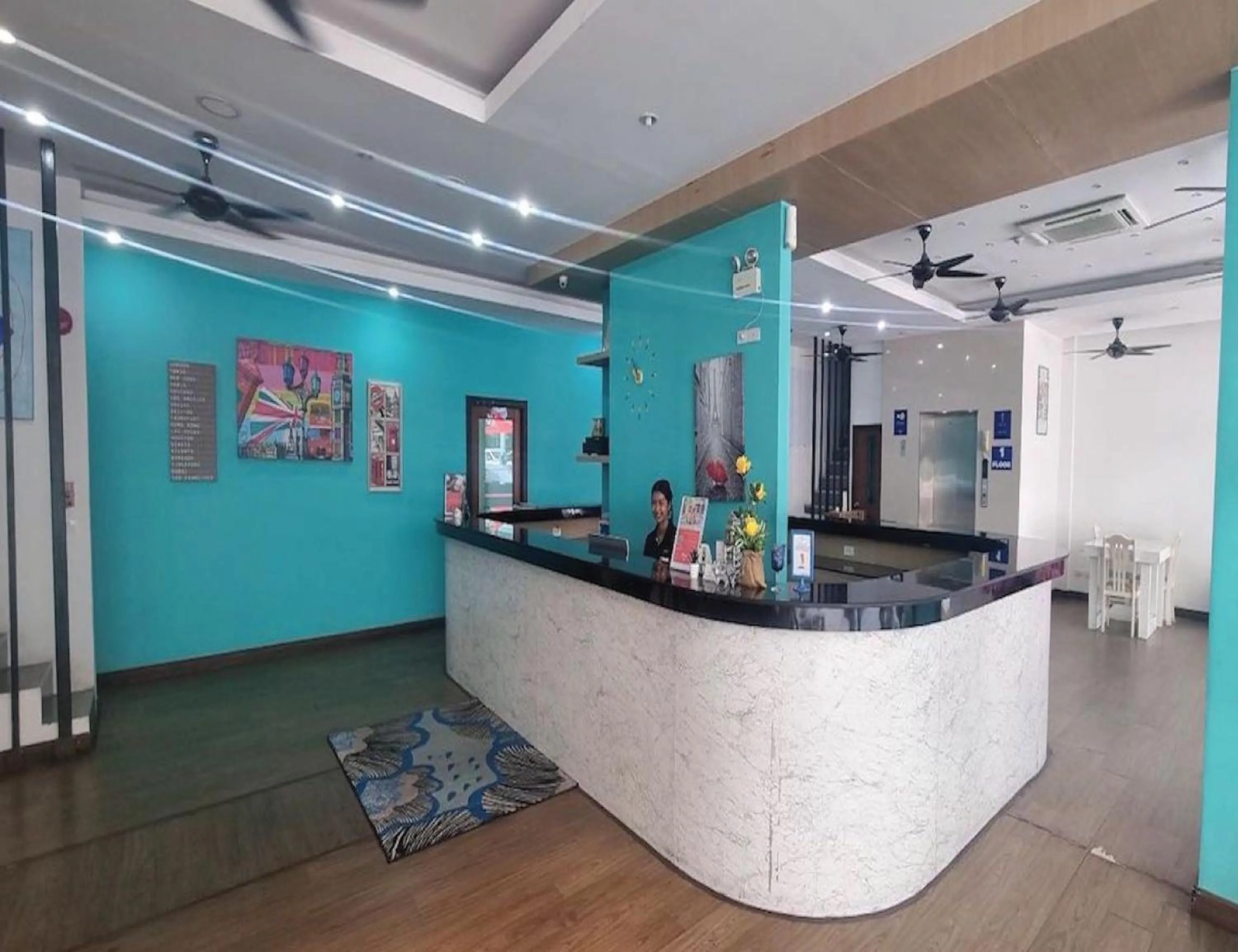Lobby or reception in iCheck inn Central Patong