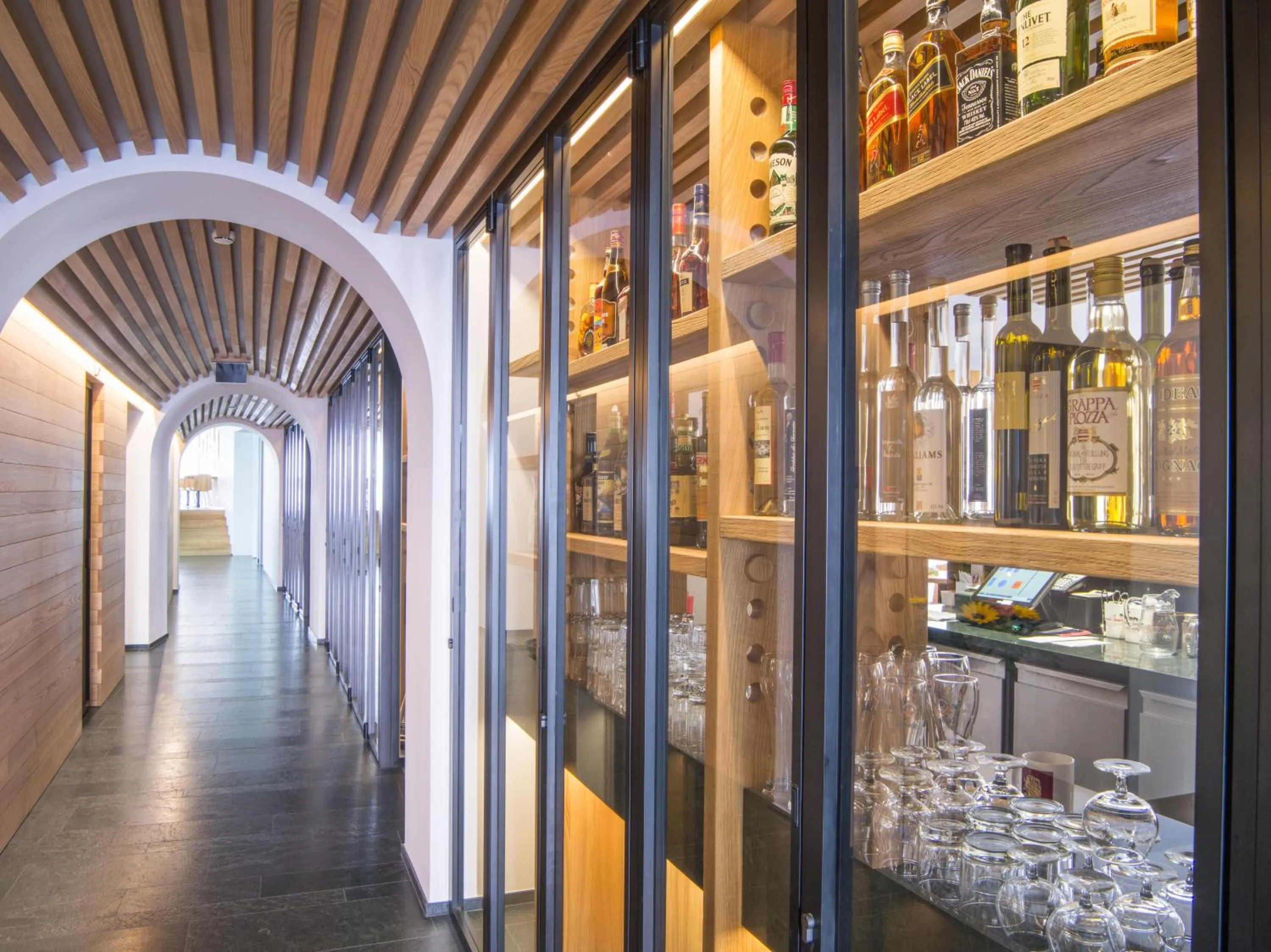 Lobby or reception in Hotel & SPA Croce Bianca