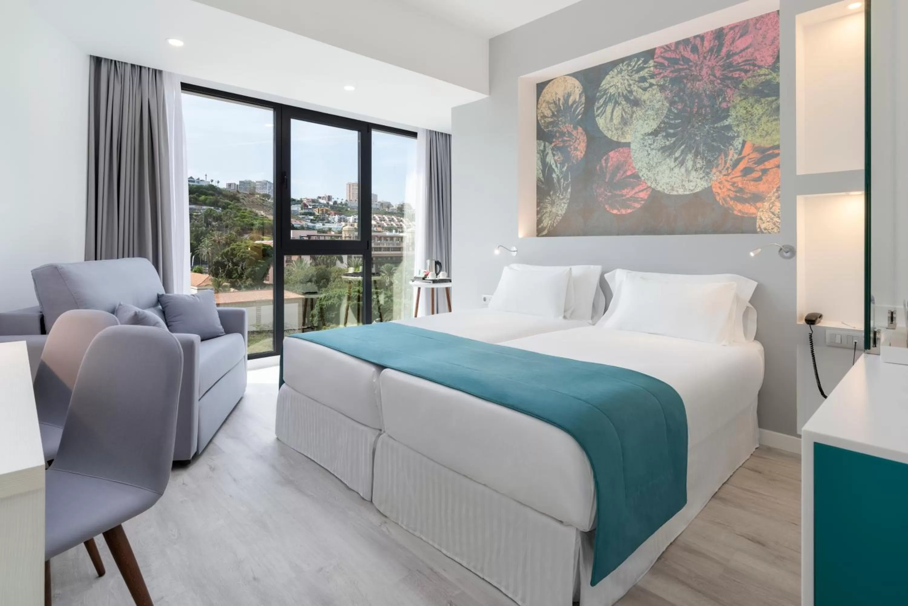 Bedroom, Bed in Occidental Las Palmas