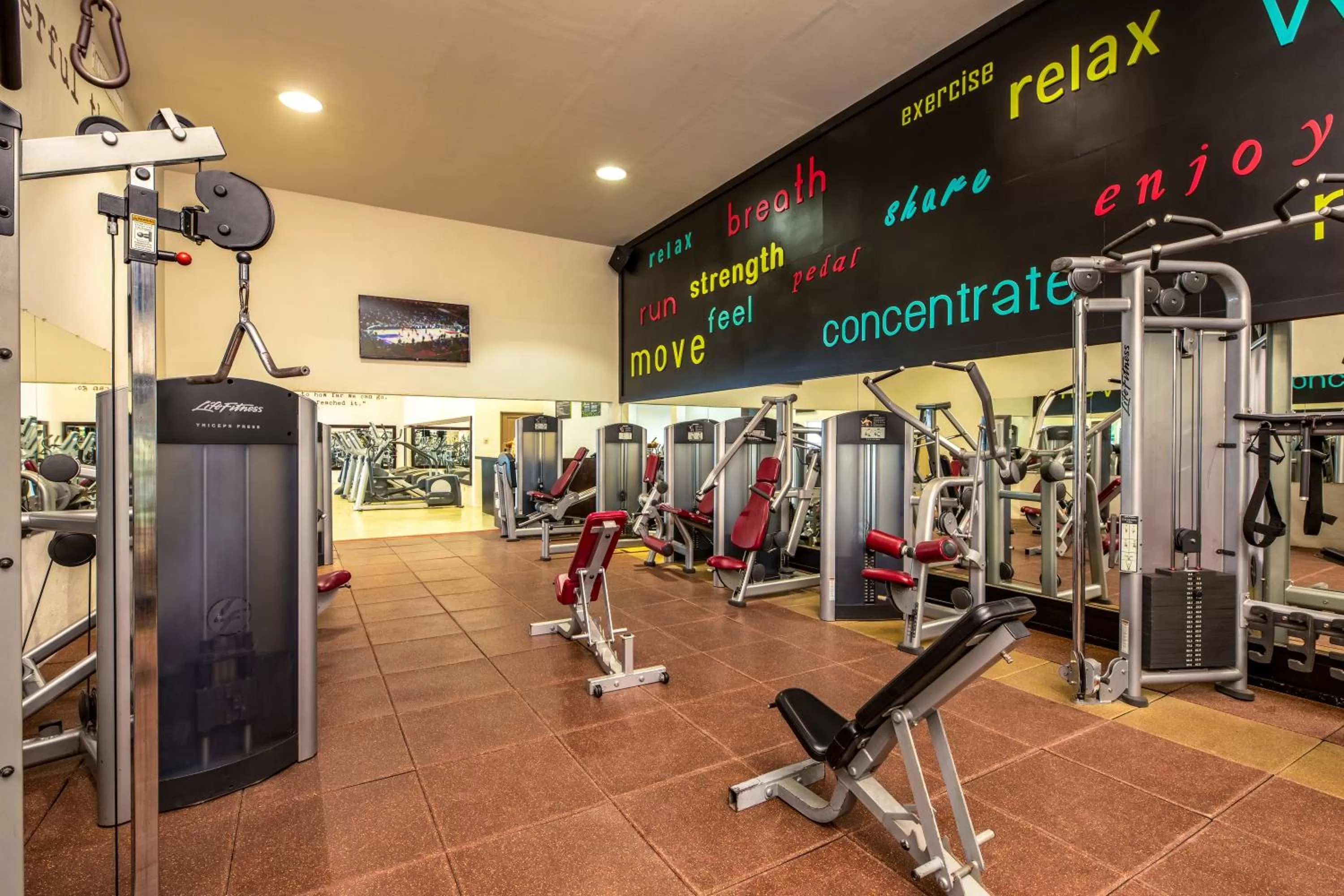 Fitness centre/facilities in Sunscape Cancun All-Inclusive Resort & Spa by Hyatt