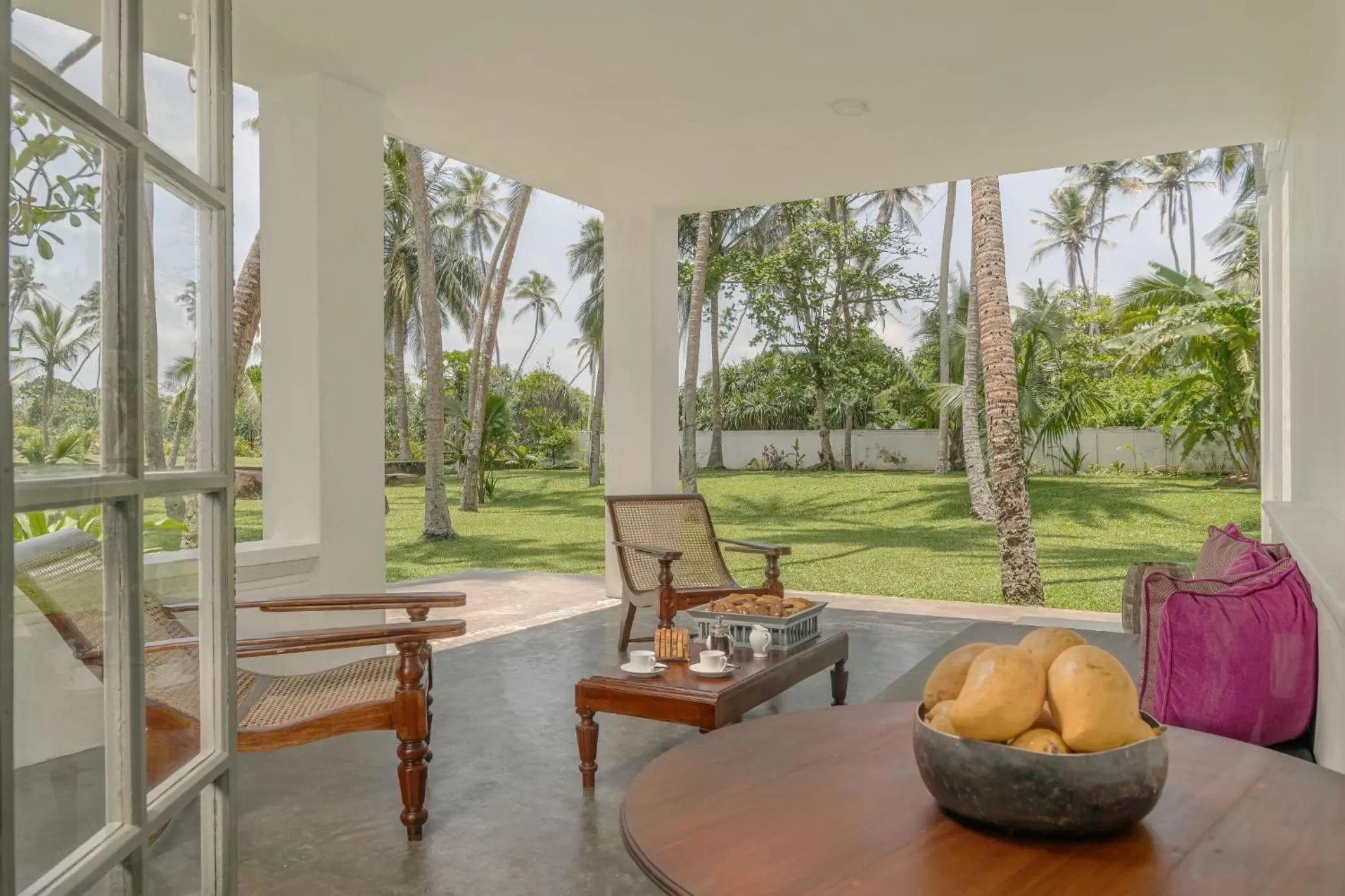 Patio in The Villa Bentota by KK Collection