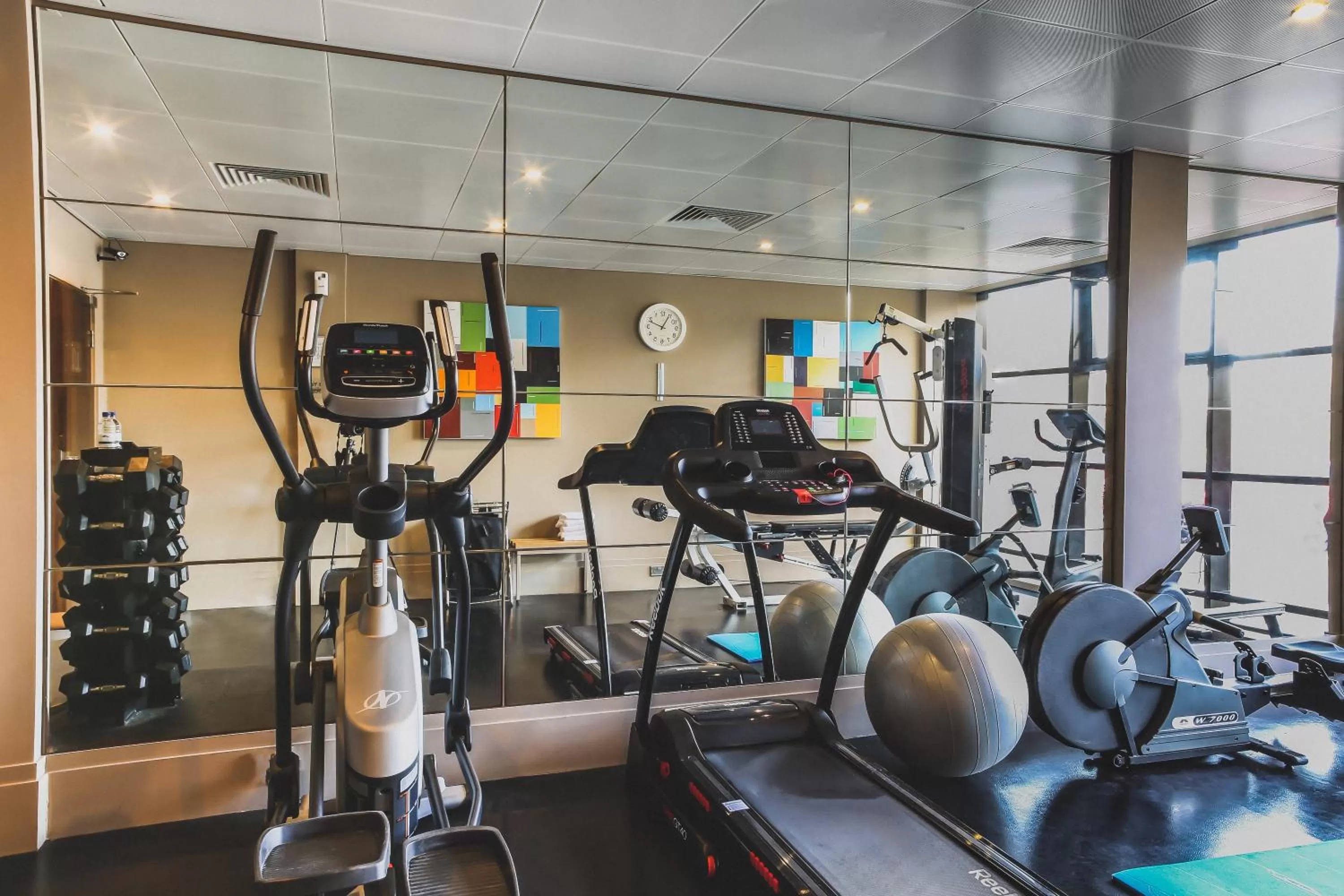 Fitness centre/facilities in mour hotel