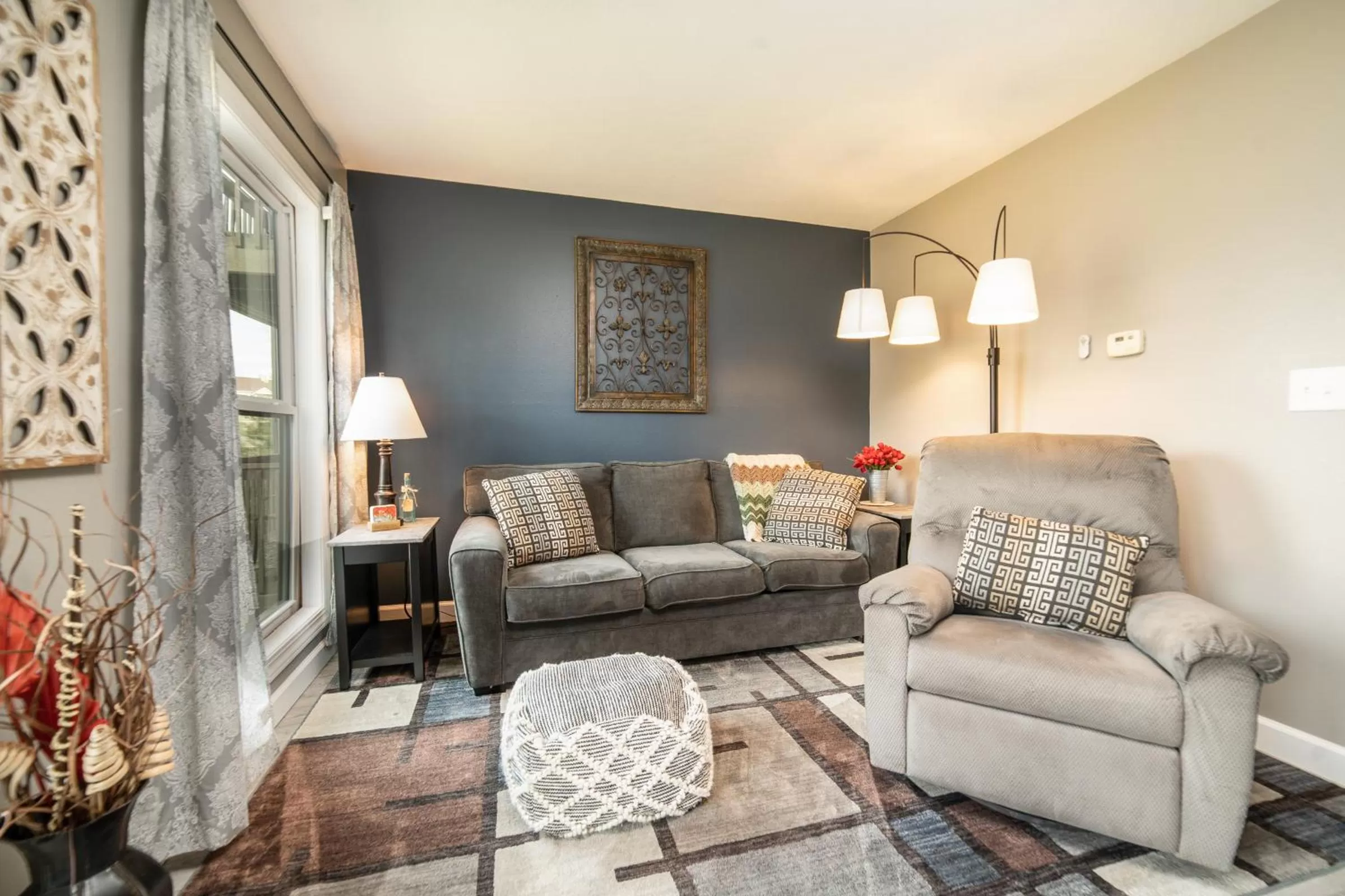 Living room in Pointe Royale Golf Resort