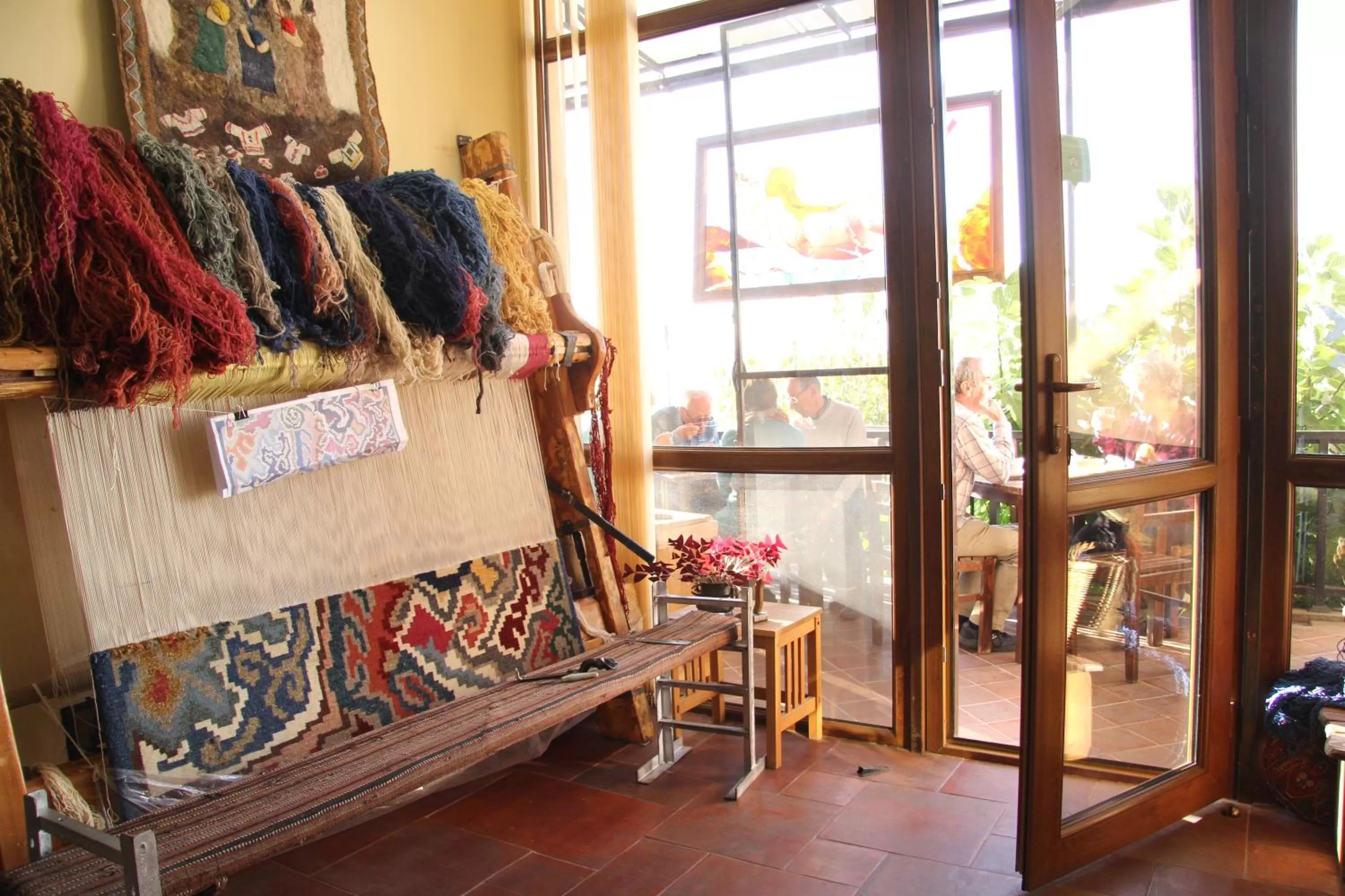 Decorative detail in Silk Road Hotel