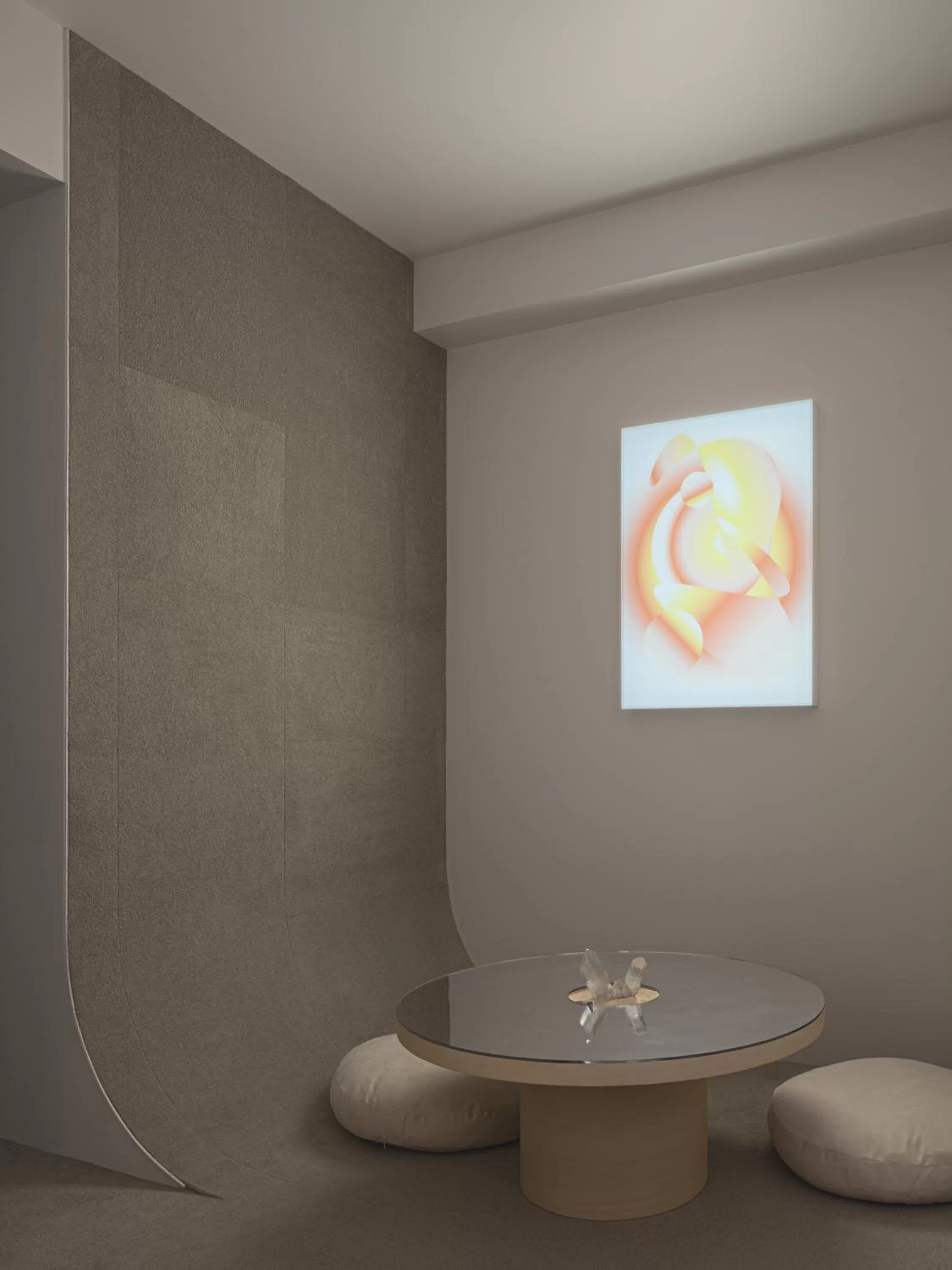 Seating area in BnA WALL